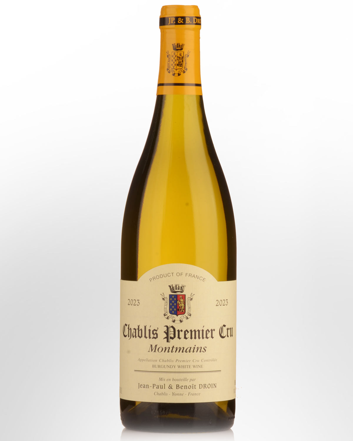 2023 Jean-Paul & Benoit Droin Montmains Chablis Premier Cru
