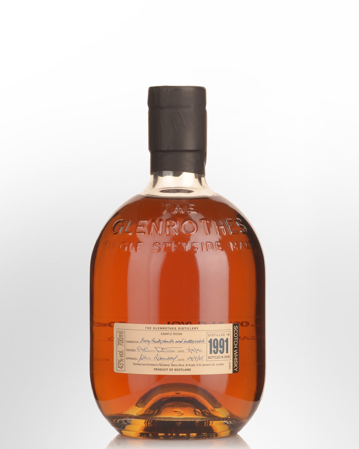 1991 Glenrothes Single Malt Scotch Whisky (700ml)