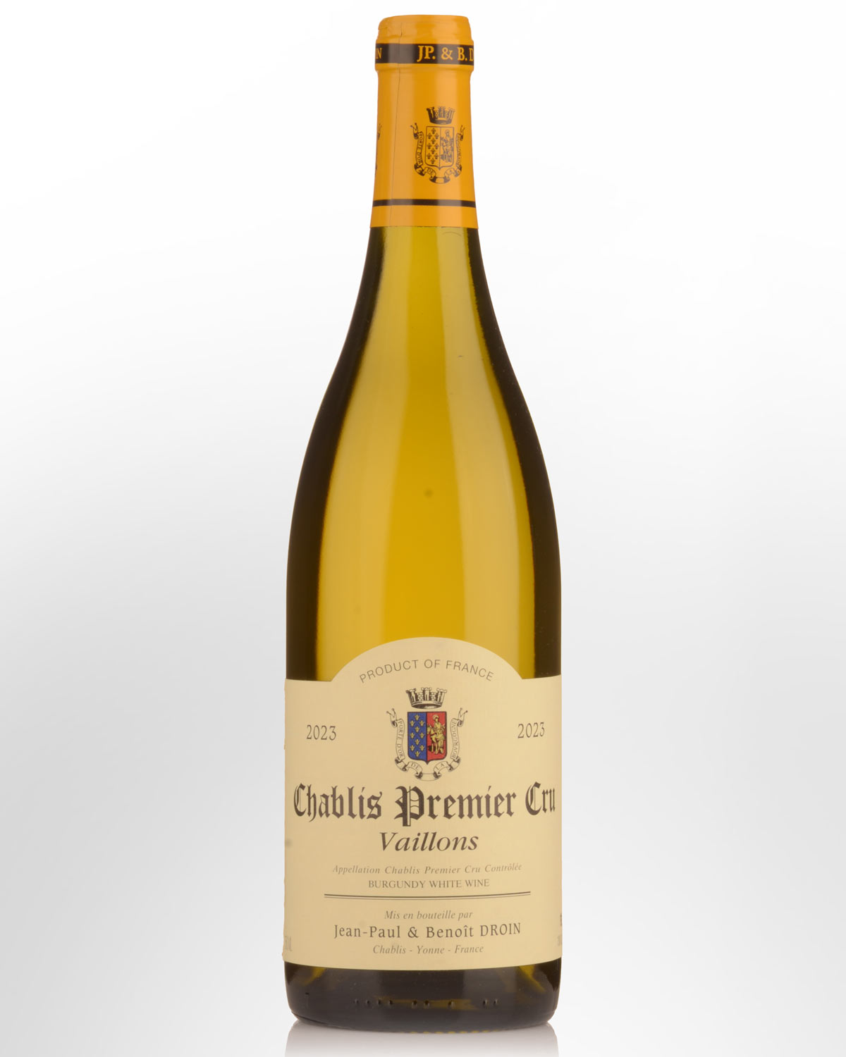 2023 Jean-Paul & Benoit Droin Vaillons Chablis Premier Cru