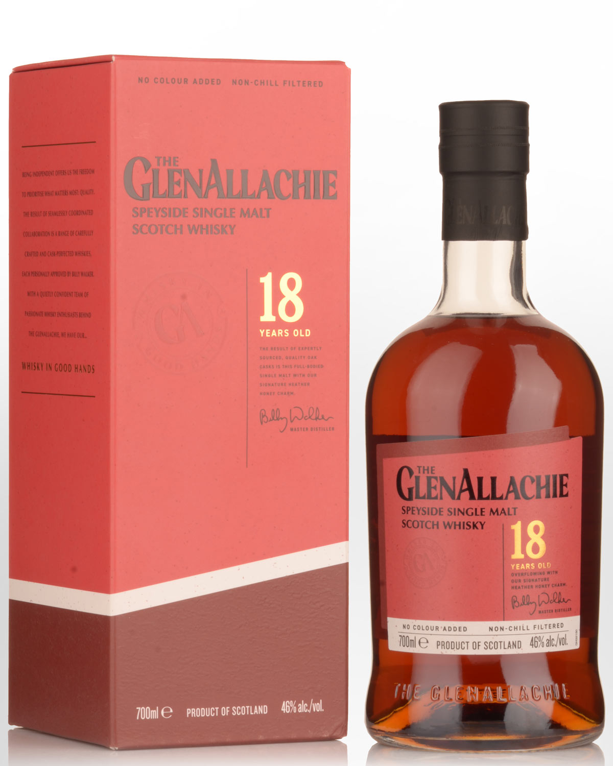 The GlenAllachie 18 Year Old Single Malt Scotch Whisky (700ml)