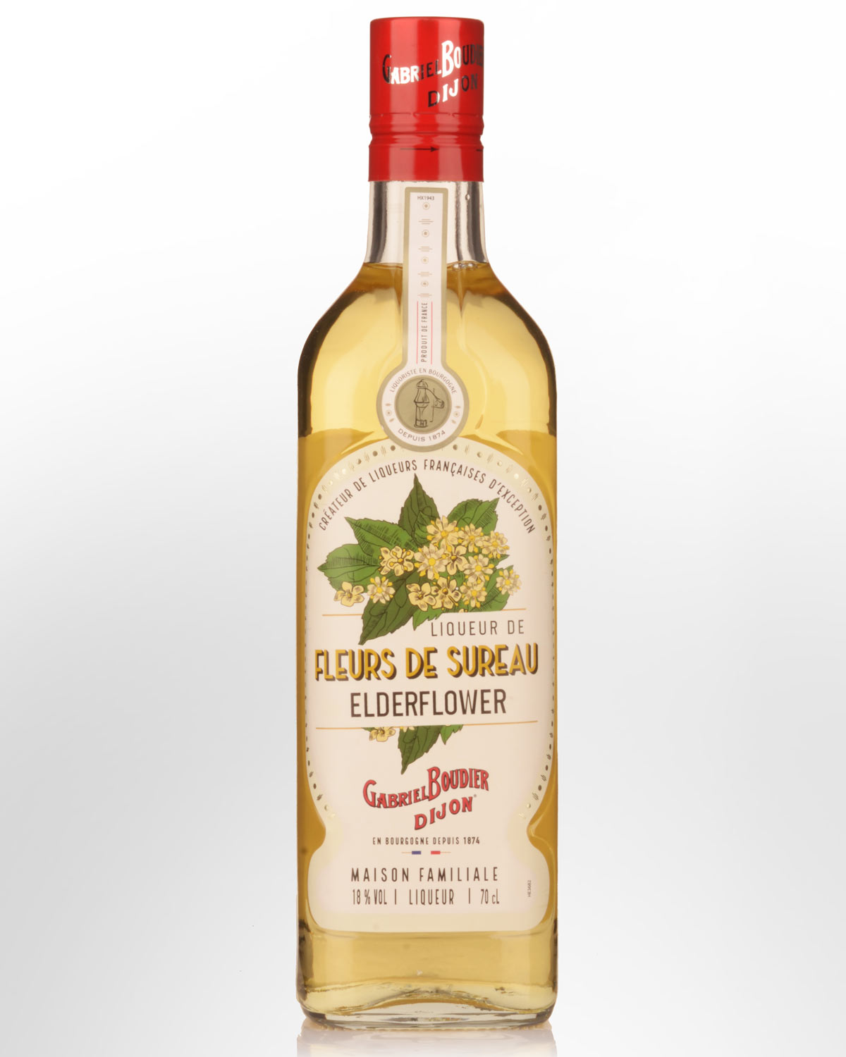 Gabriel Boudier Liqueur de Fleur de Sureau (Elderflower) Liqueur (700ml)