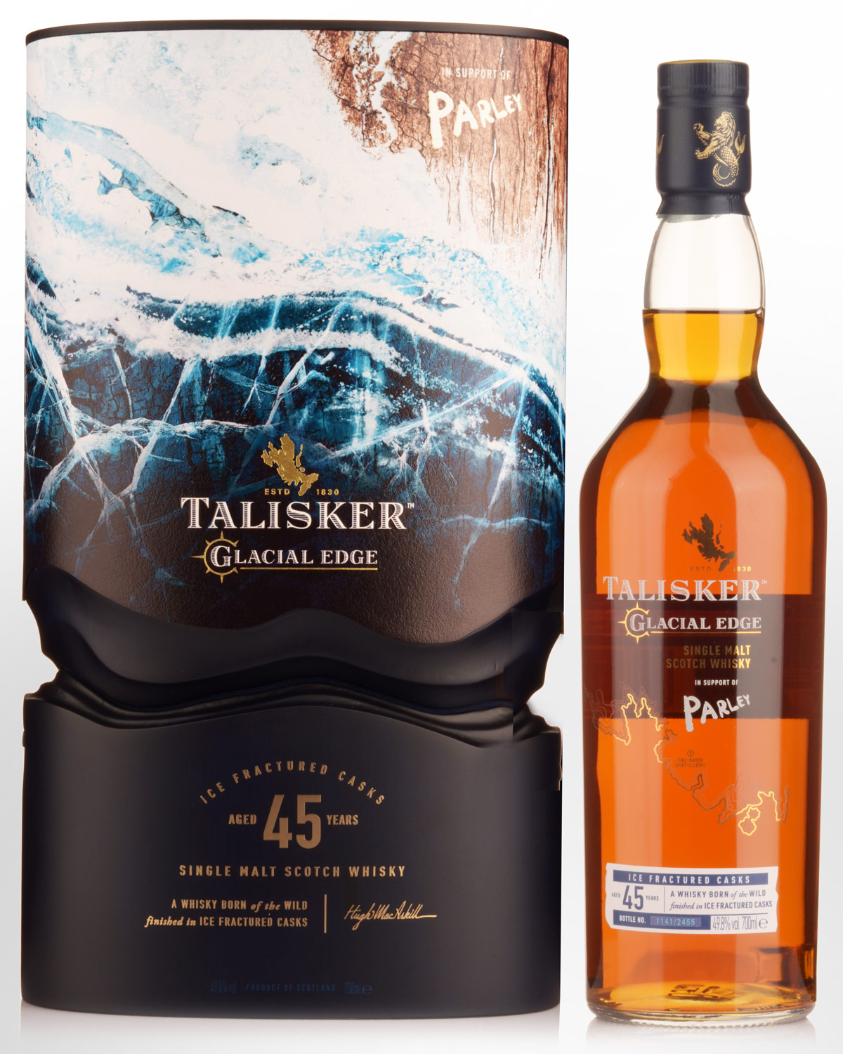 Talisker Glacial Edge 45 Year Old Single Malt Scotch Whisky (700ml ...