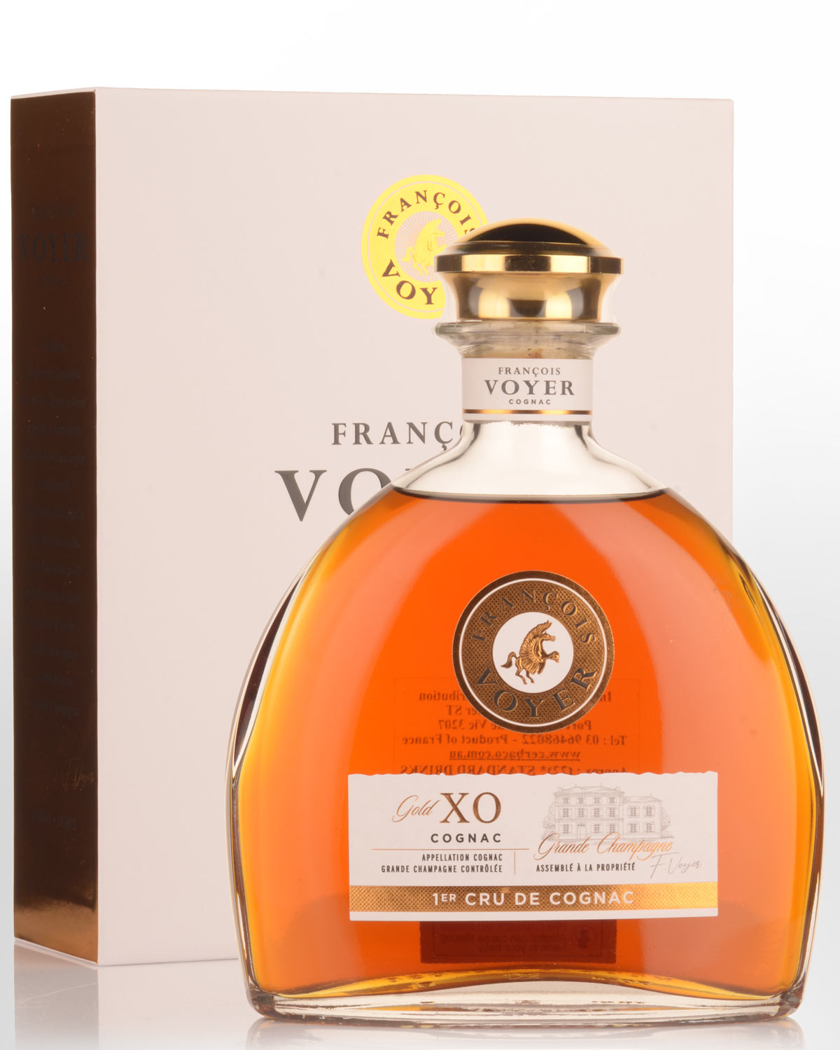 Francois Voyer XO Gold Grande Champagne Cognac Carafe (700ml)