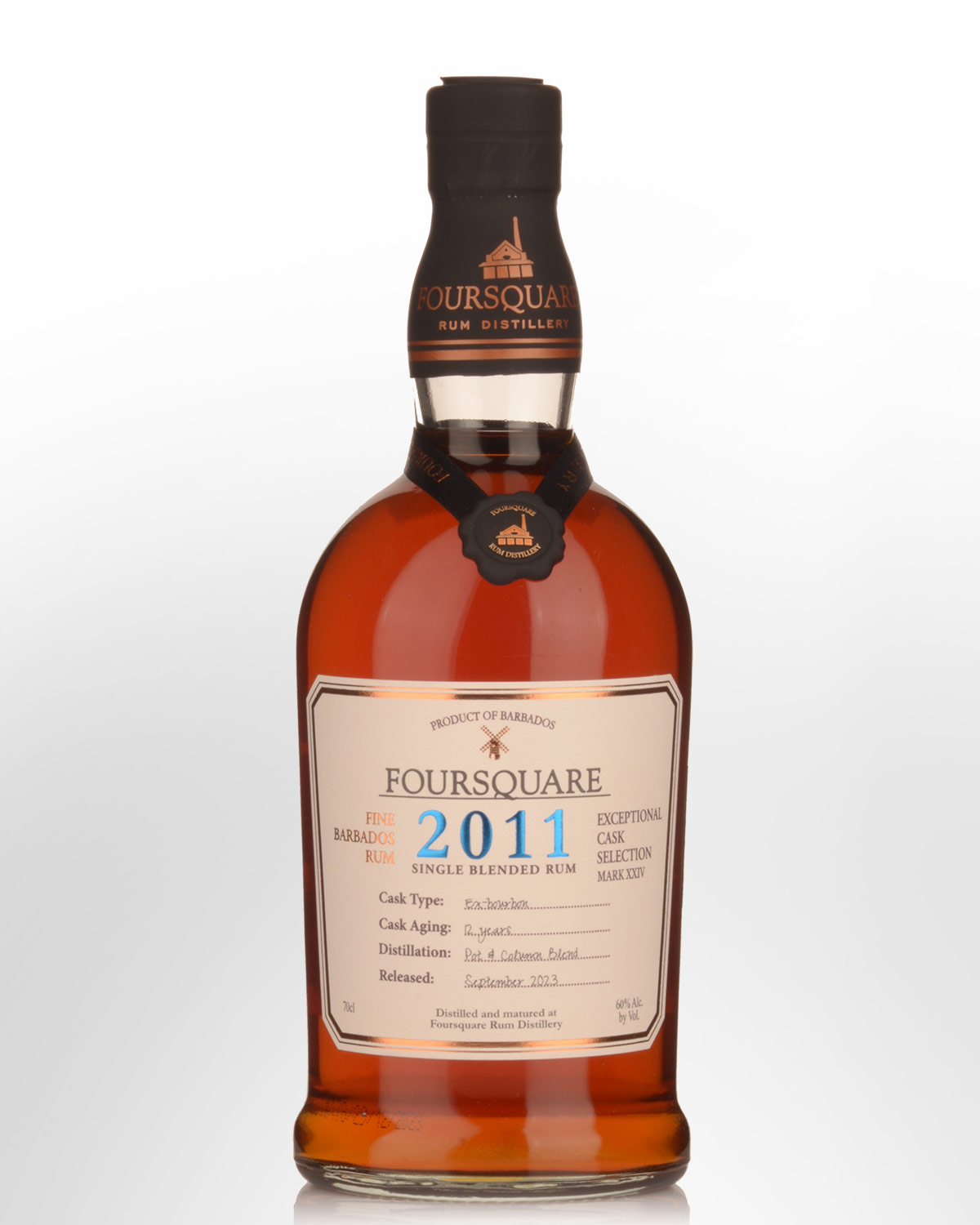 2011 Foursquare Exceptional Cask Selection 12 Year Old Full Proof Single Blended Rum (700ml)