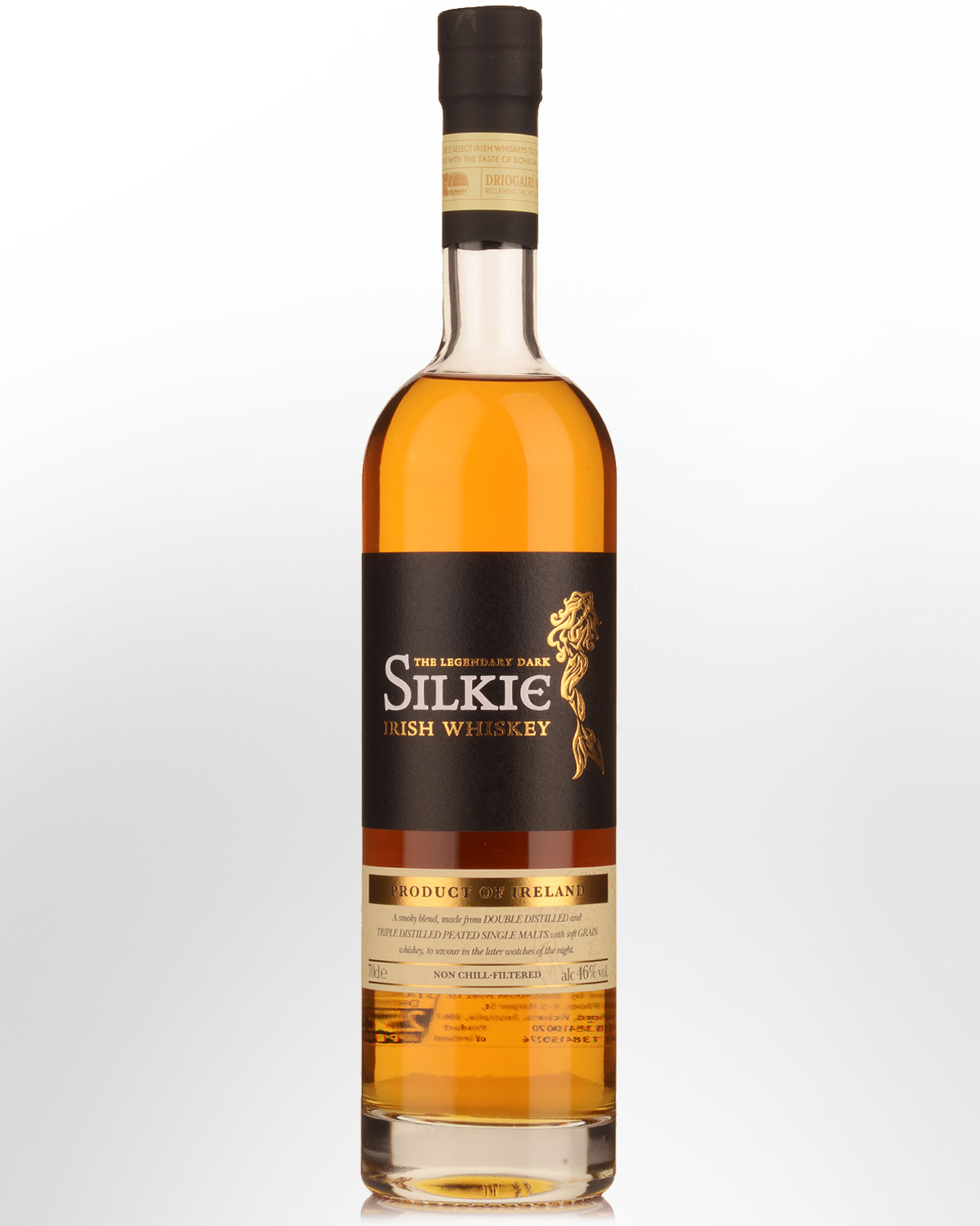 Sliabh Liag Distillery The Legendary Dark Silkie Blended Irish Whiskey (700ml)