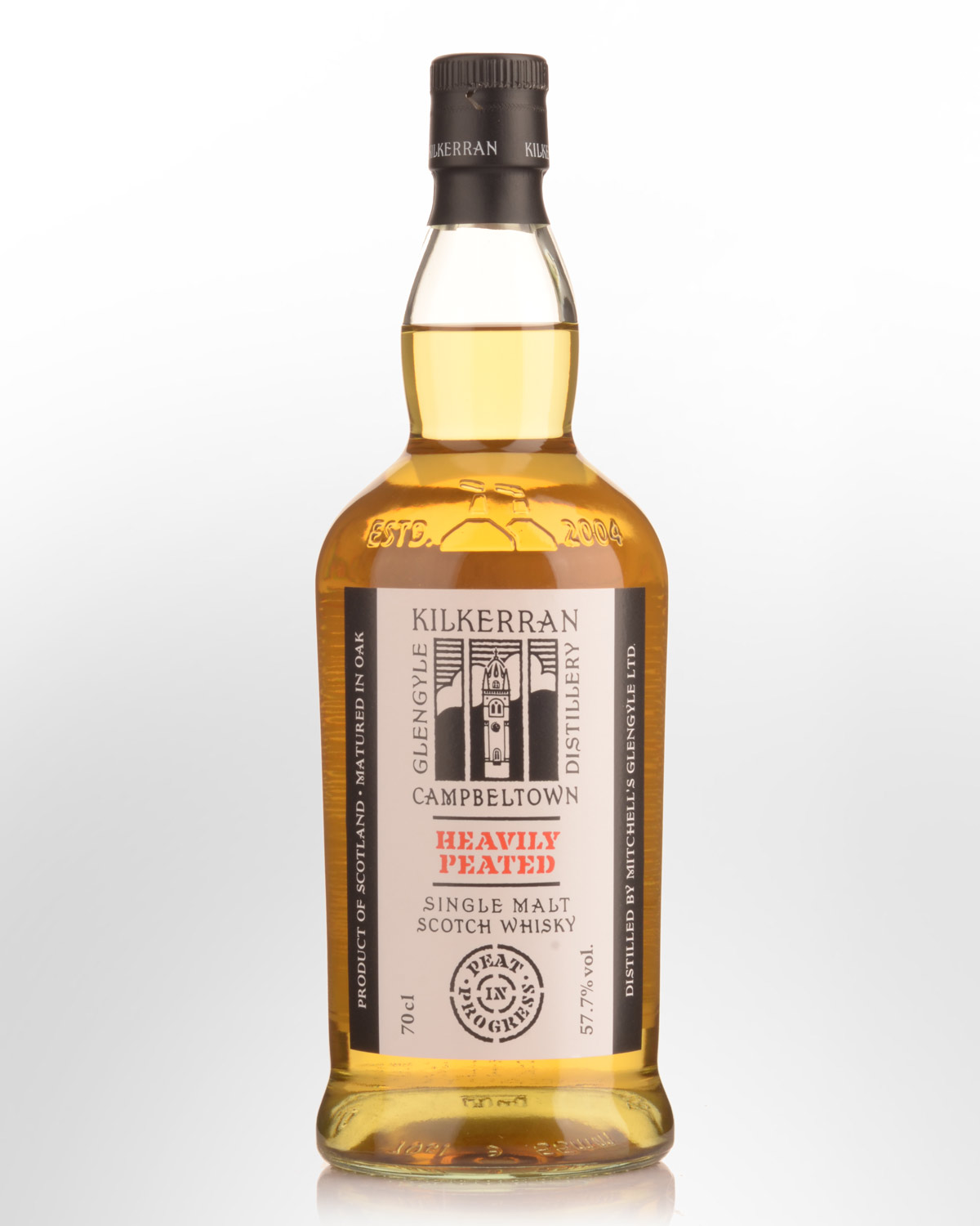 Glengyle Distillery Kilkerran Heavily Peated Cask Strength Single Malt ...