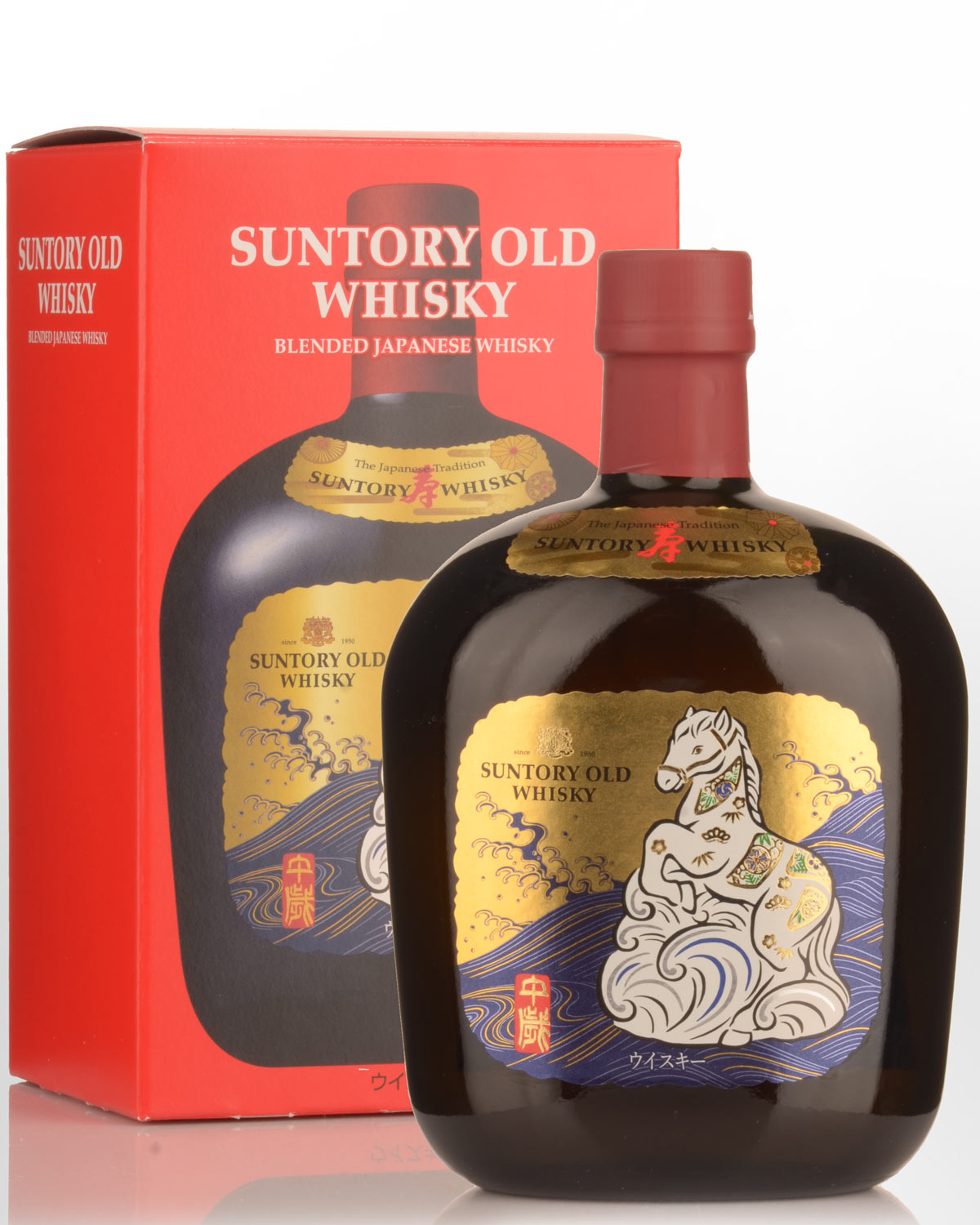 Suntory Old Japanese Tradition Blended Japanese Whisky (700ml) - Zodiac Year Of The Horse