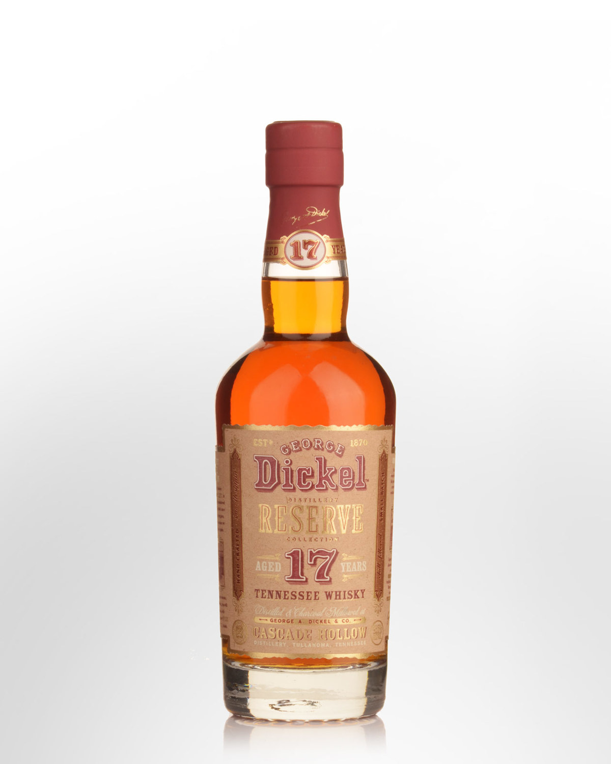 George Dickel Reserve Collection 17 Year Old Tennessee Whiskey (375ml ...