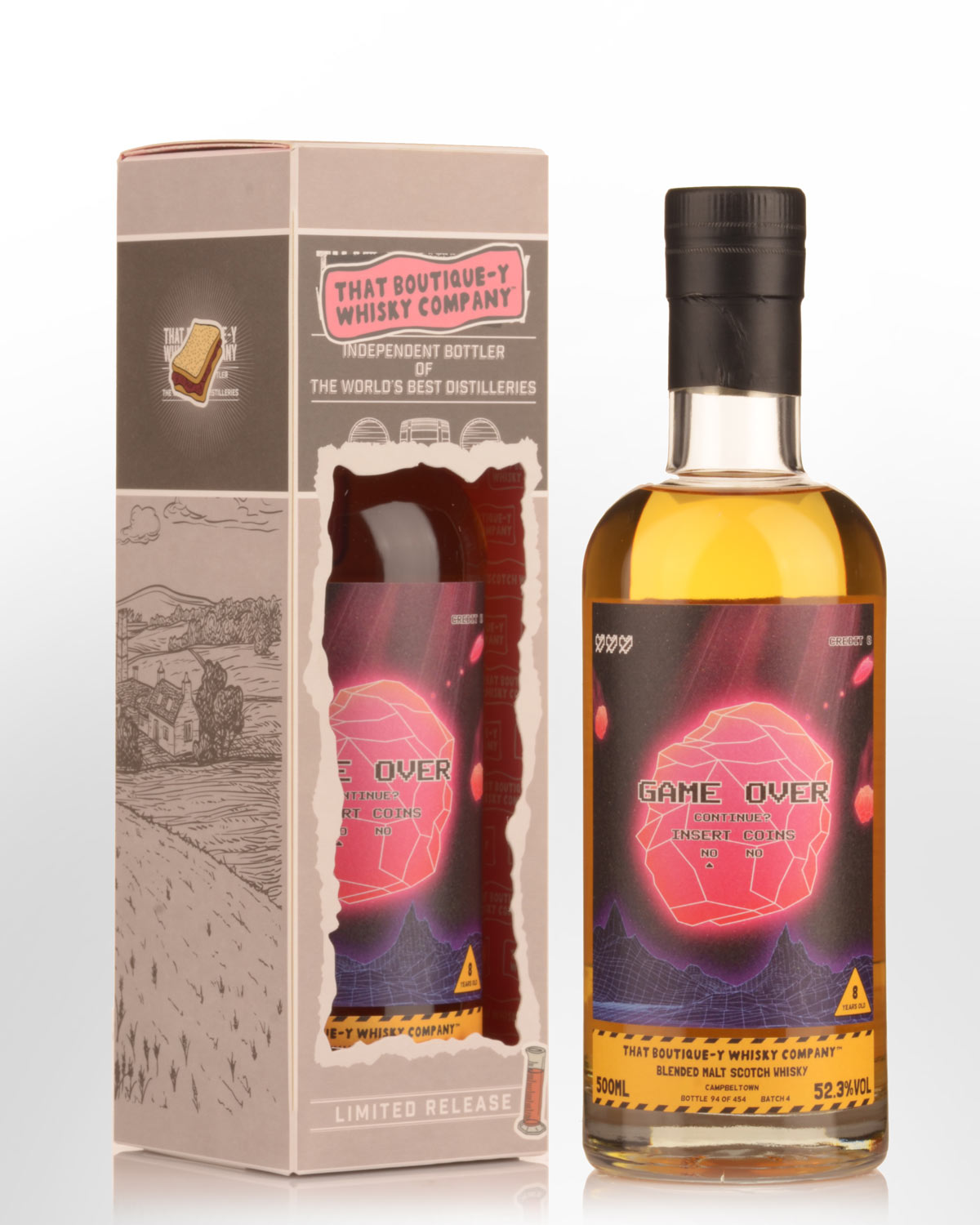 That Boutique-y Whisky Company Campbeltown 8 Year Old Single Malt Scotch Whisky (500ml) - Batch 4