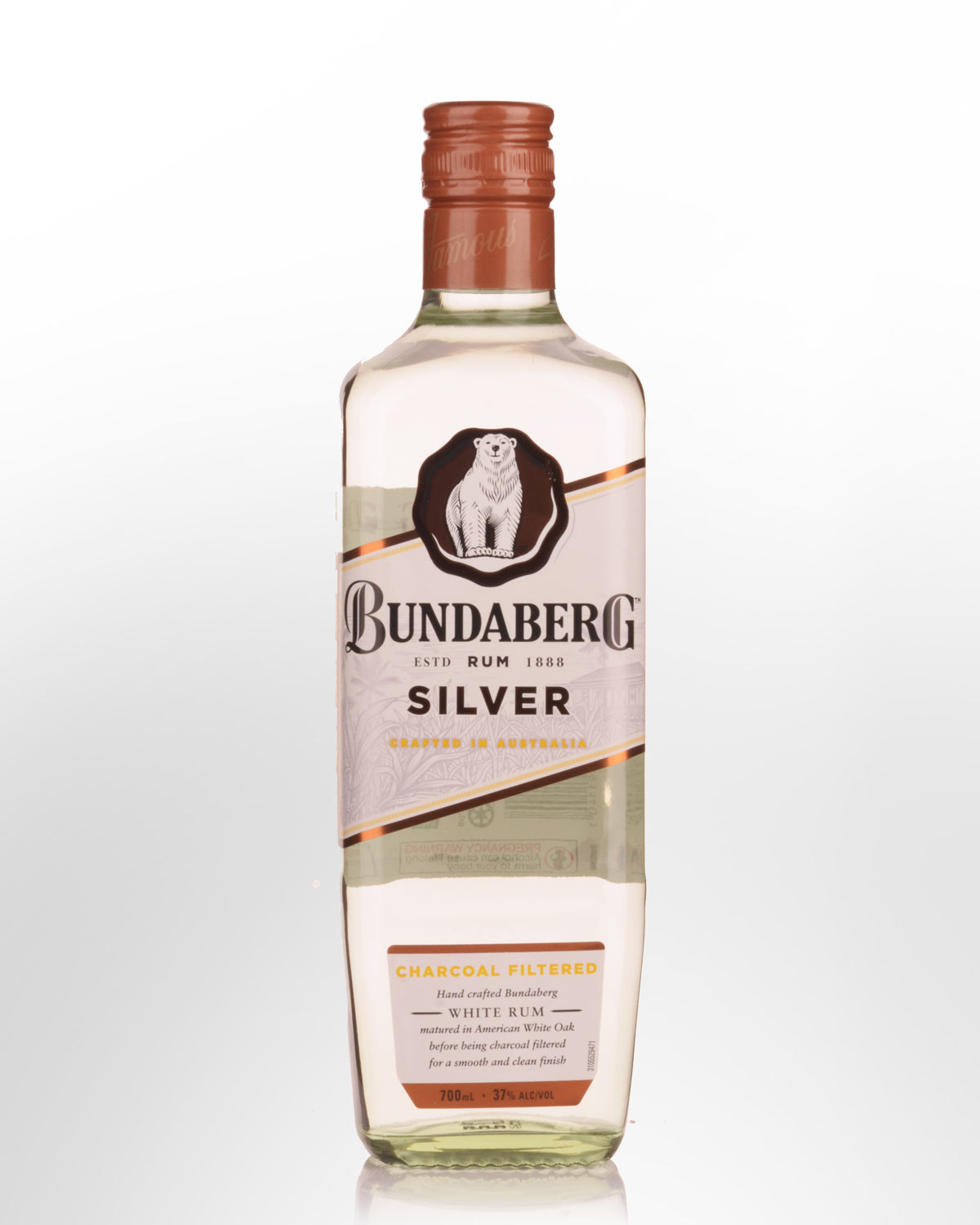 Bundaberg Silver White Rum (700ml)