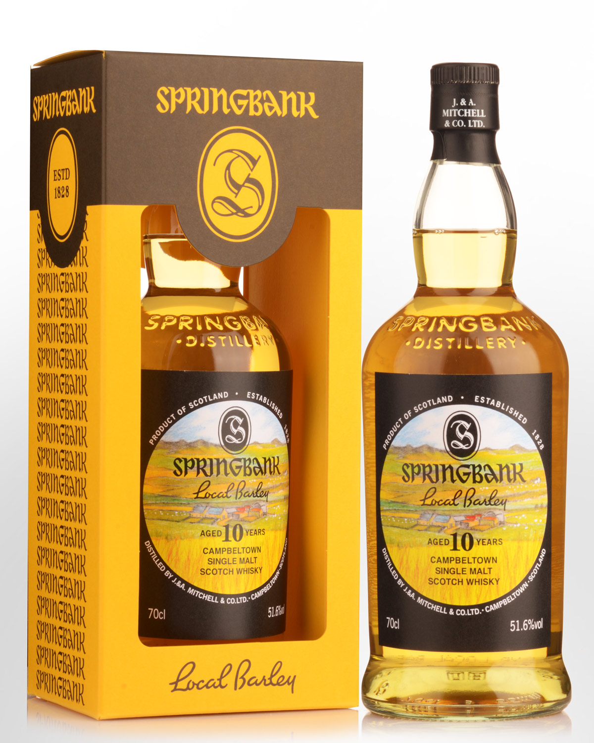 2011 Springbank Local Barley 10 Year Old Cask Strength Single Malt Scotch Whisky (700ml)