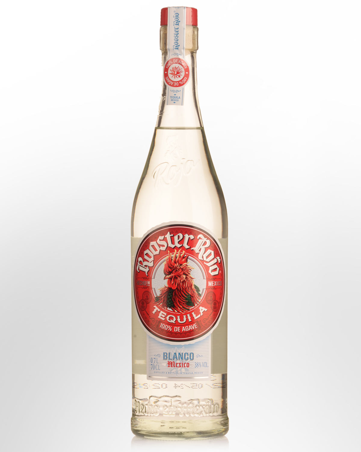 Rooster Rojo 100% Agave Blanco Tequila (700ml)