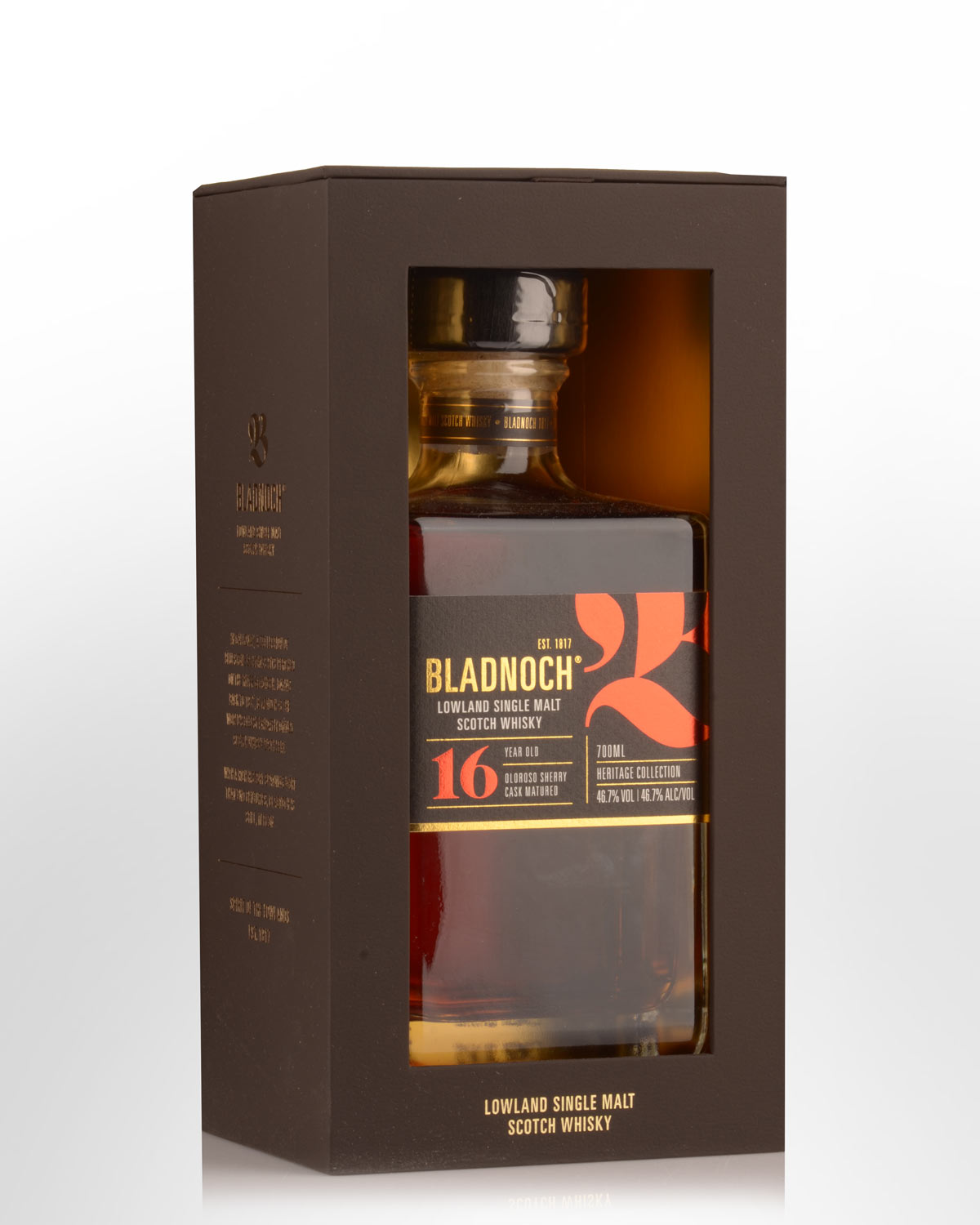 Bladnoch 16 Year Old Single Malt Scotch Whisky (700ml)