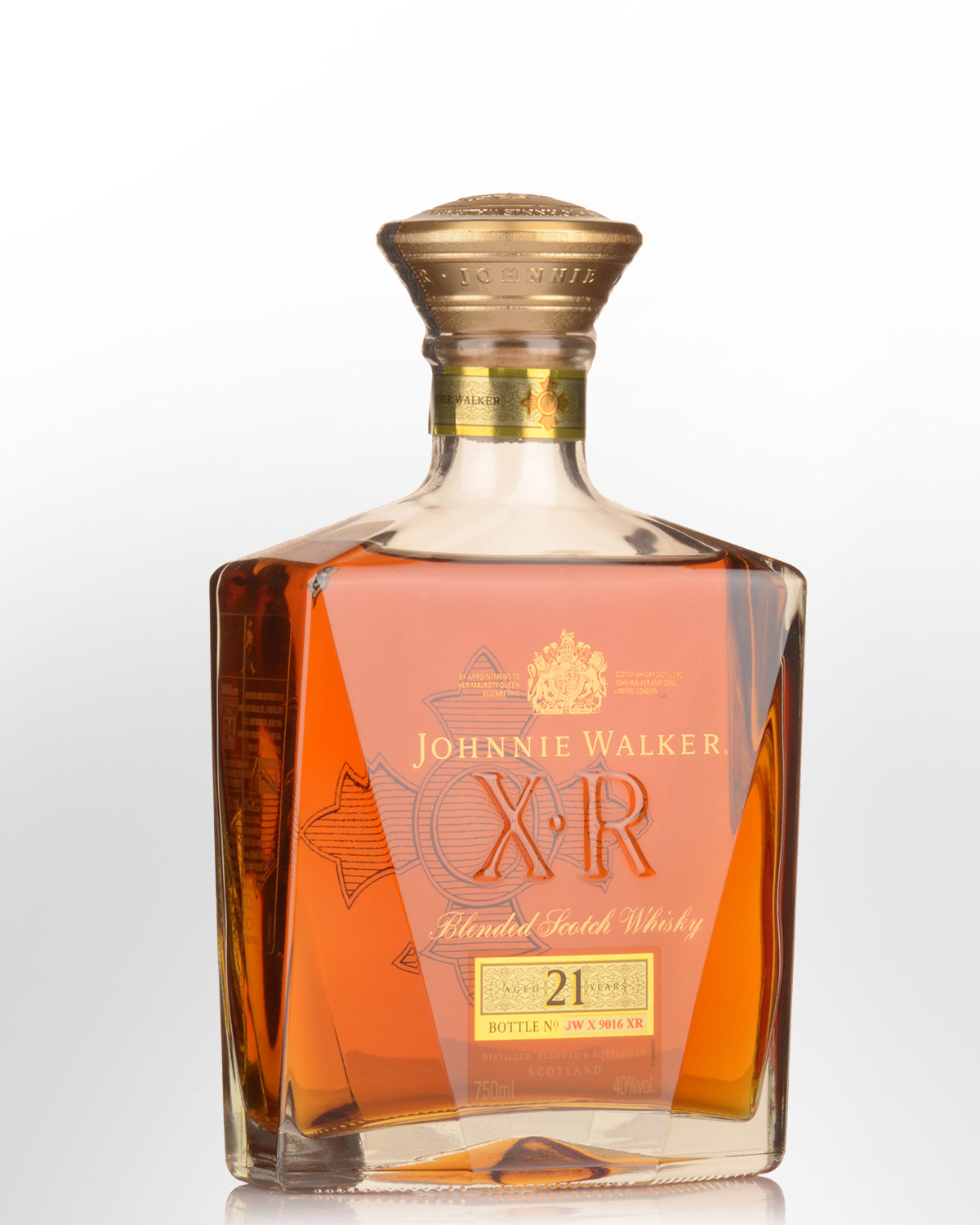 Johnnie Walker XR 21 Year Old Blended Scotch Whisky (750ml) - Older Bottling - NO GIFT BOX