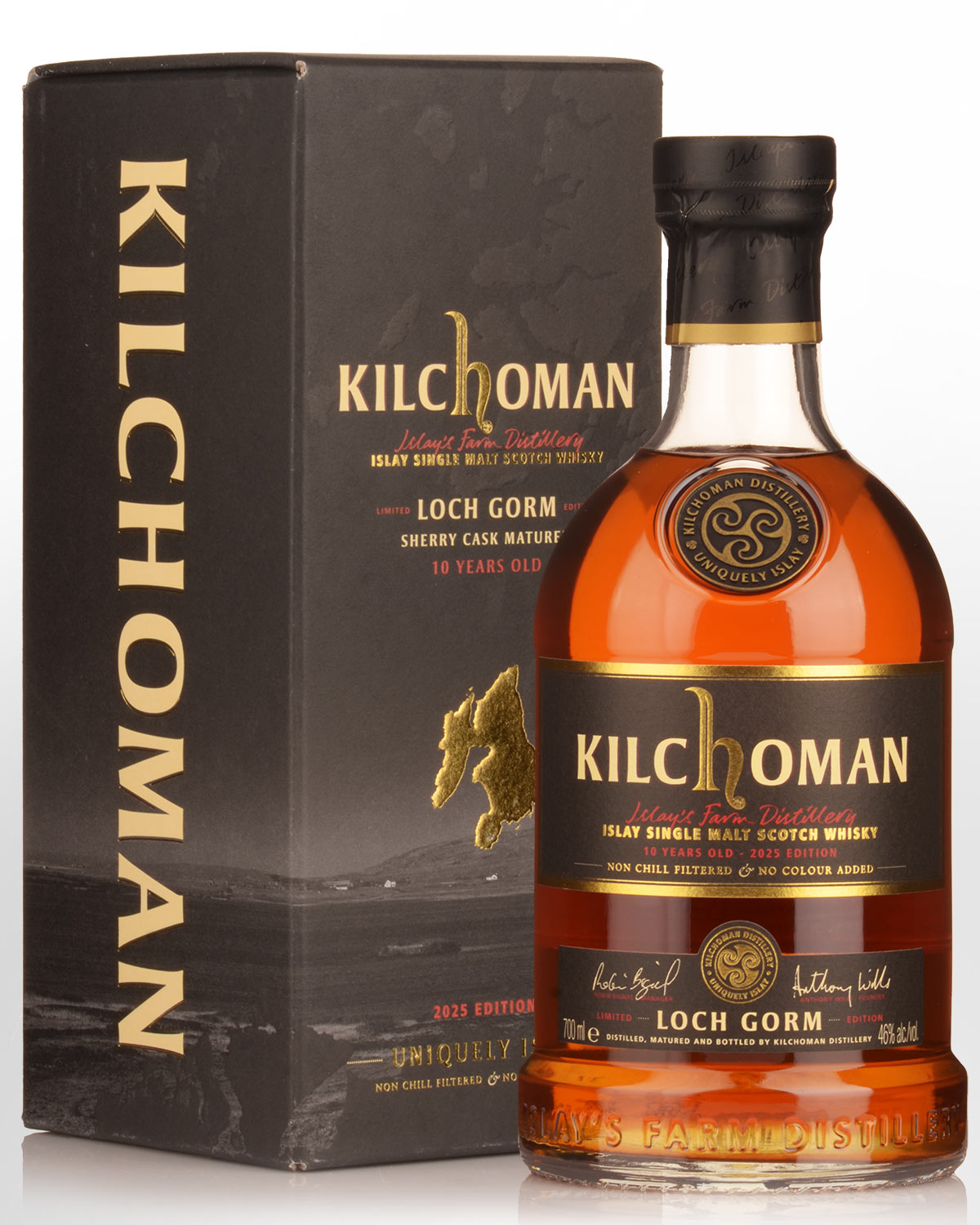 Kilchoman Loch Gorm 10 Year Old 2025 Edition Sherry Cask Matured Single Malt Scotch Whisky (700ml)