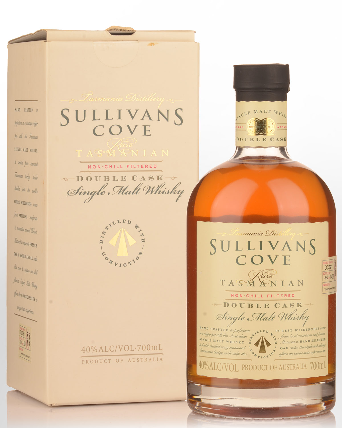 Sullivans Cove Double Cask Barrel DC091 Single Malt Australian Whisky (700ml)