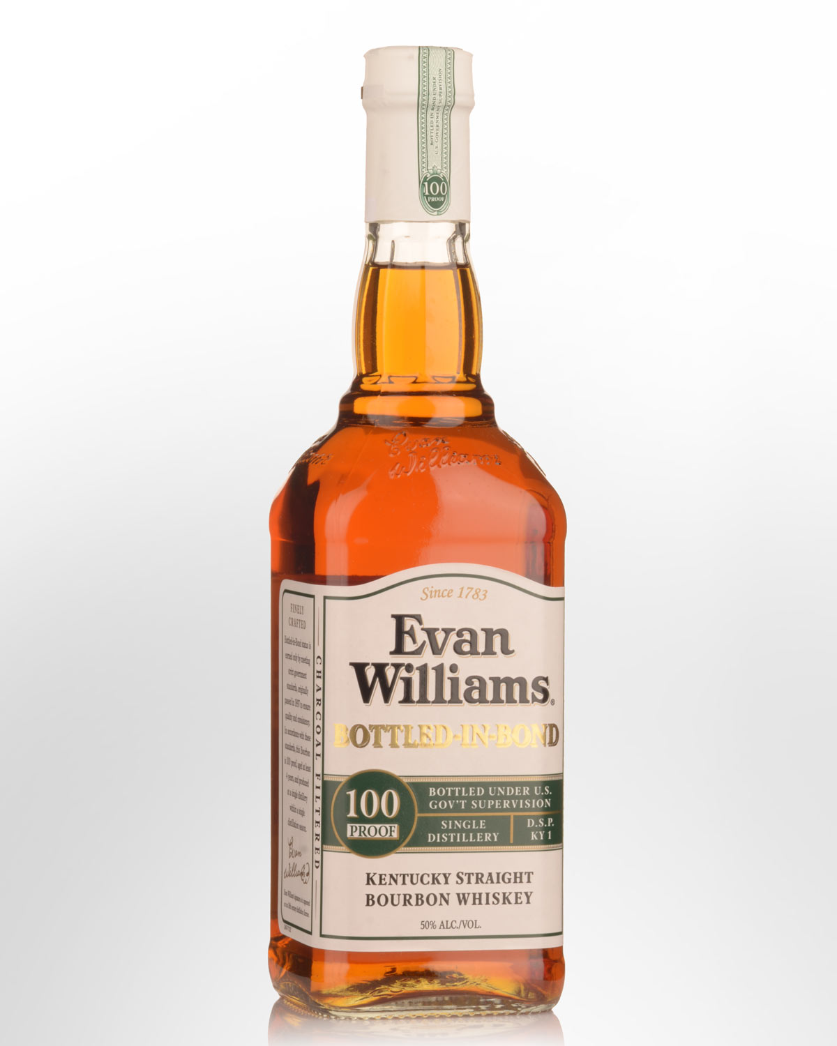 Evan Williams Bottled in Bond 100 Proof Bourbon Whiskey (700ml)
