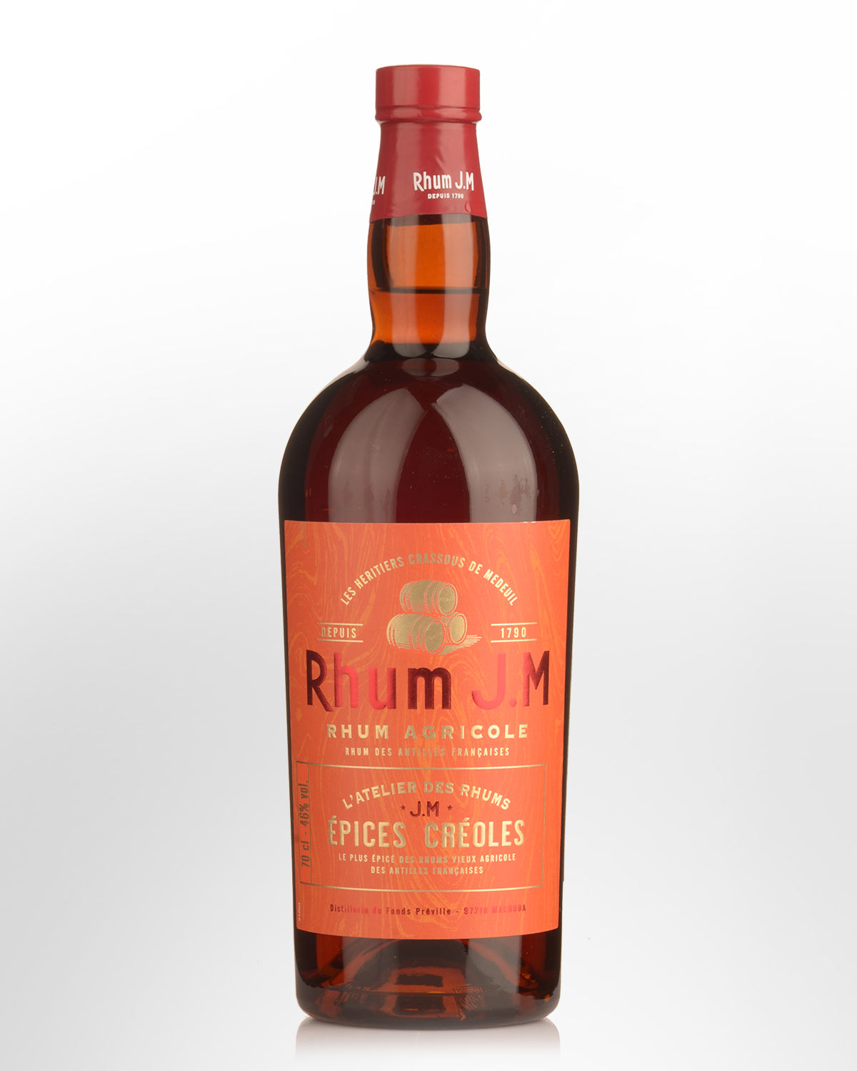 Rhum J.M. Epices Creoles Agricole Rum (700ml)