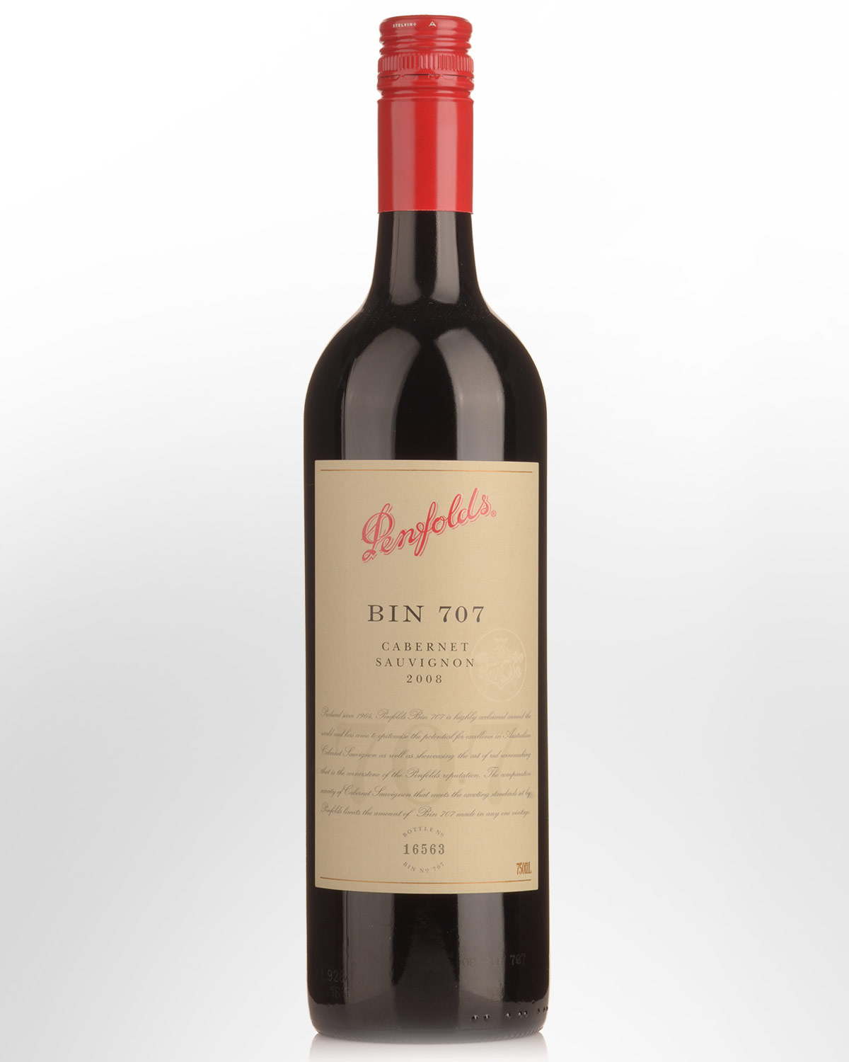 2008 Penfolds Bin 707 Cabernet Sauvignon