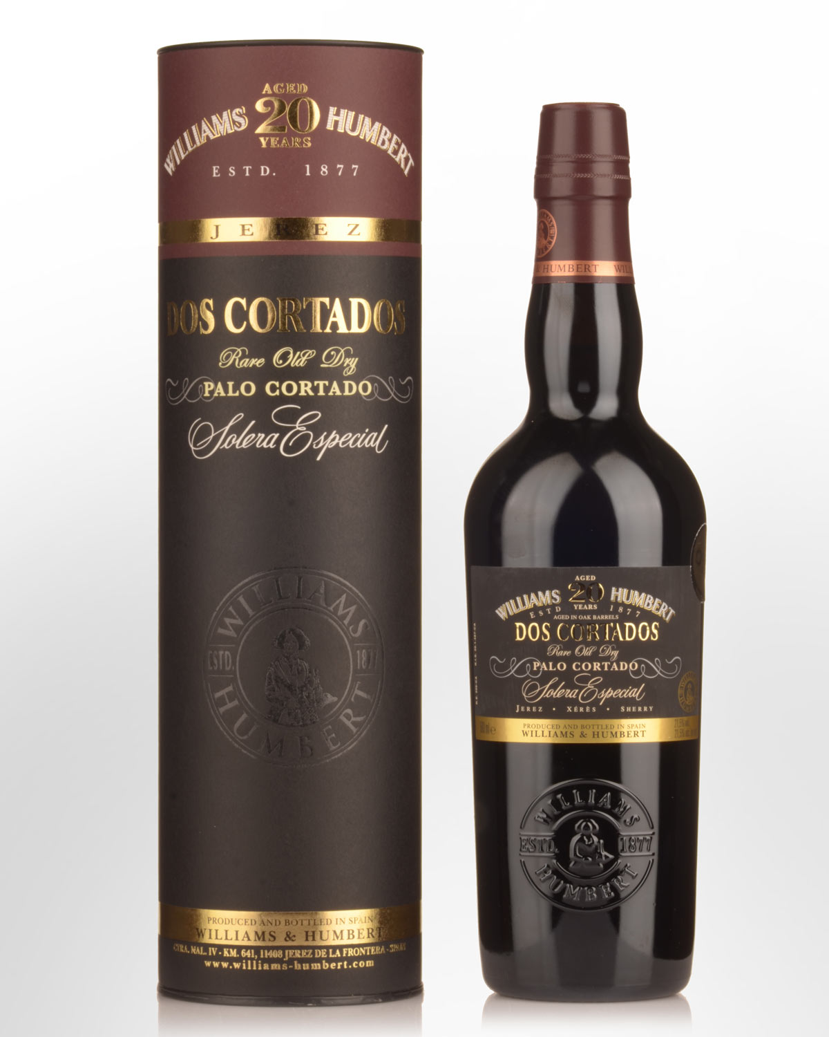 Williams & Humbert Dos Cortados 20 Year Old Palo Cortado Sherry (500ml)