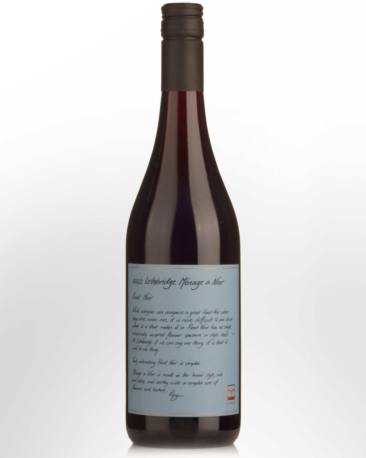 2022 Lethbridge Menage a Noir Pinot Noir