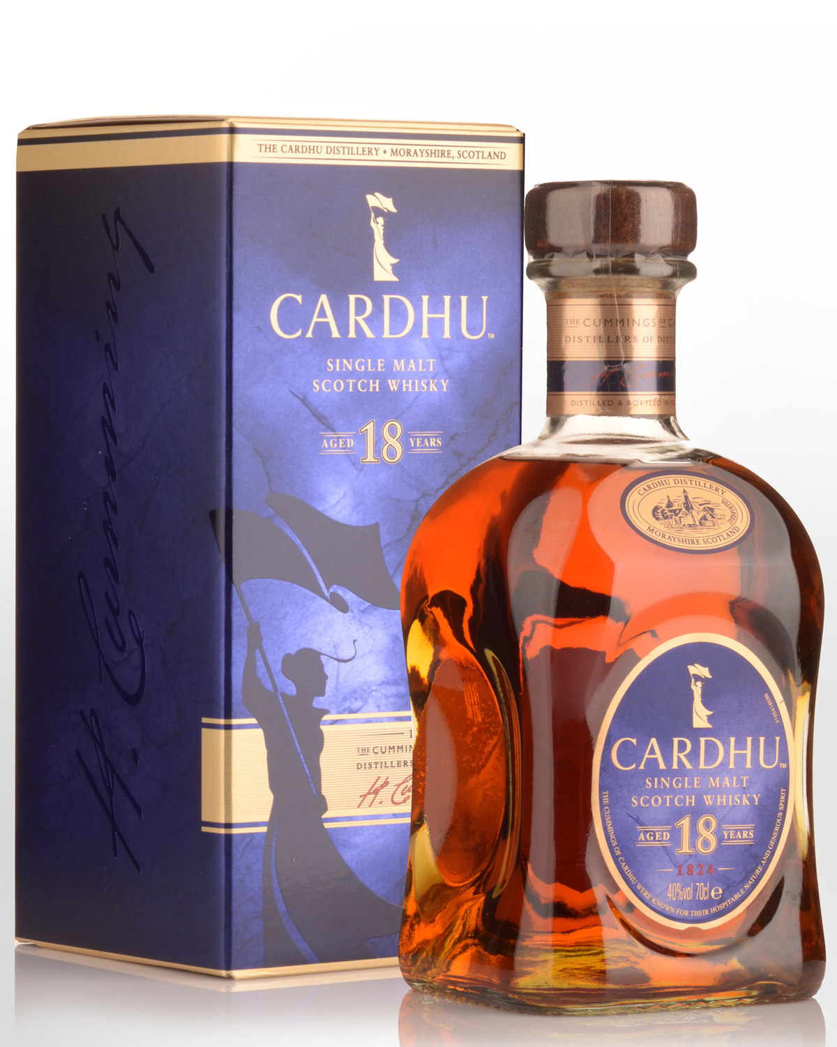 Cardhu 18 Year Old Single Malt Scotch Whisky (700ml)