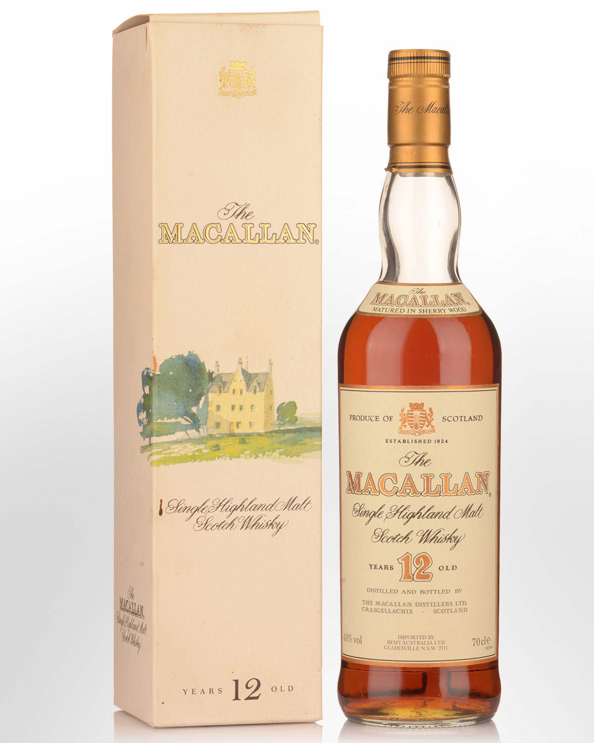 The Macallan Sherry Matured 12 Year Old Single Malt Scotch
