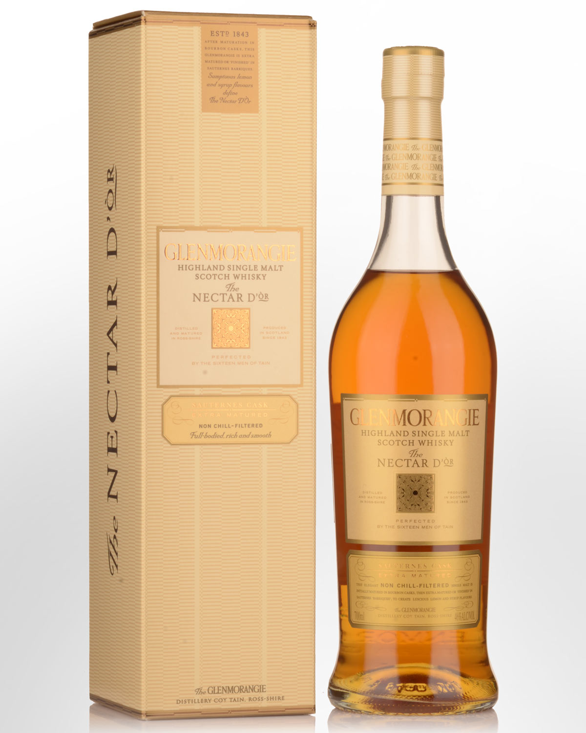 Glenmorangie The Nectar D'or Single Malt Scotch Whisky (700ml) - Older Packaging