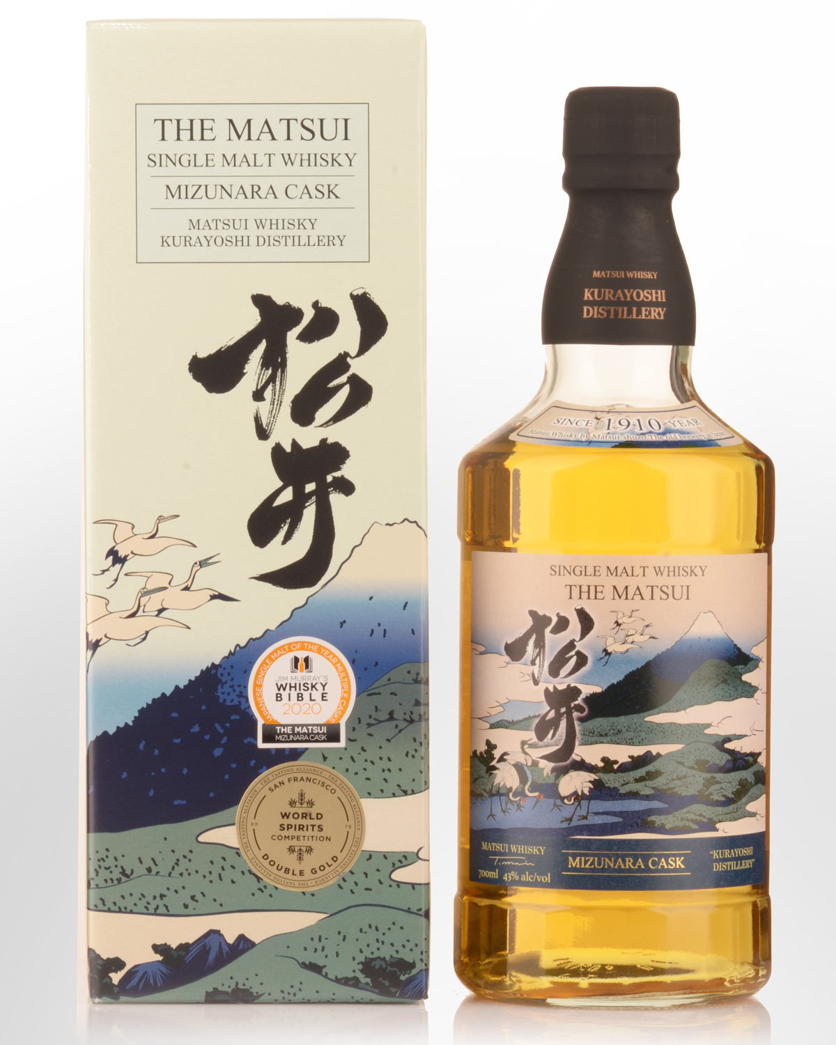 Matsui Mizunara Cask Single Malt Japanese Whisky (700ml)