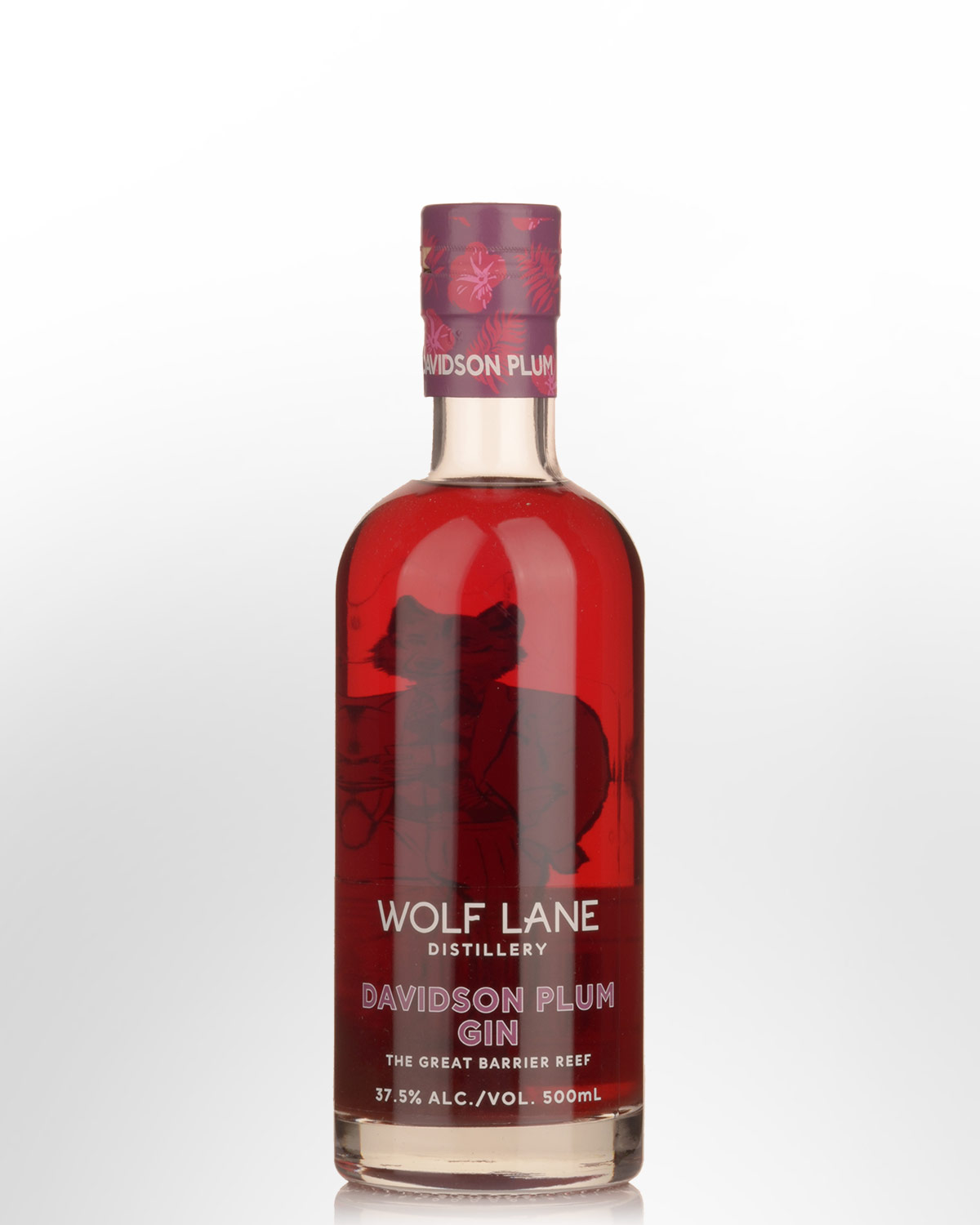 Wolf Lane Davidson Plum Gin (500ml)