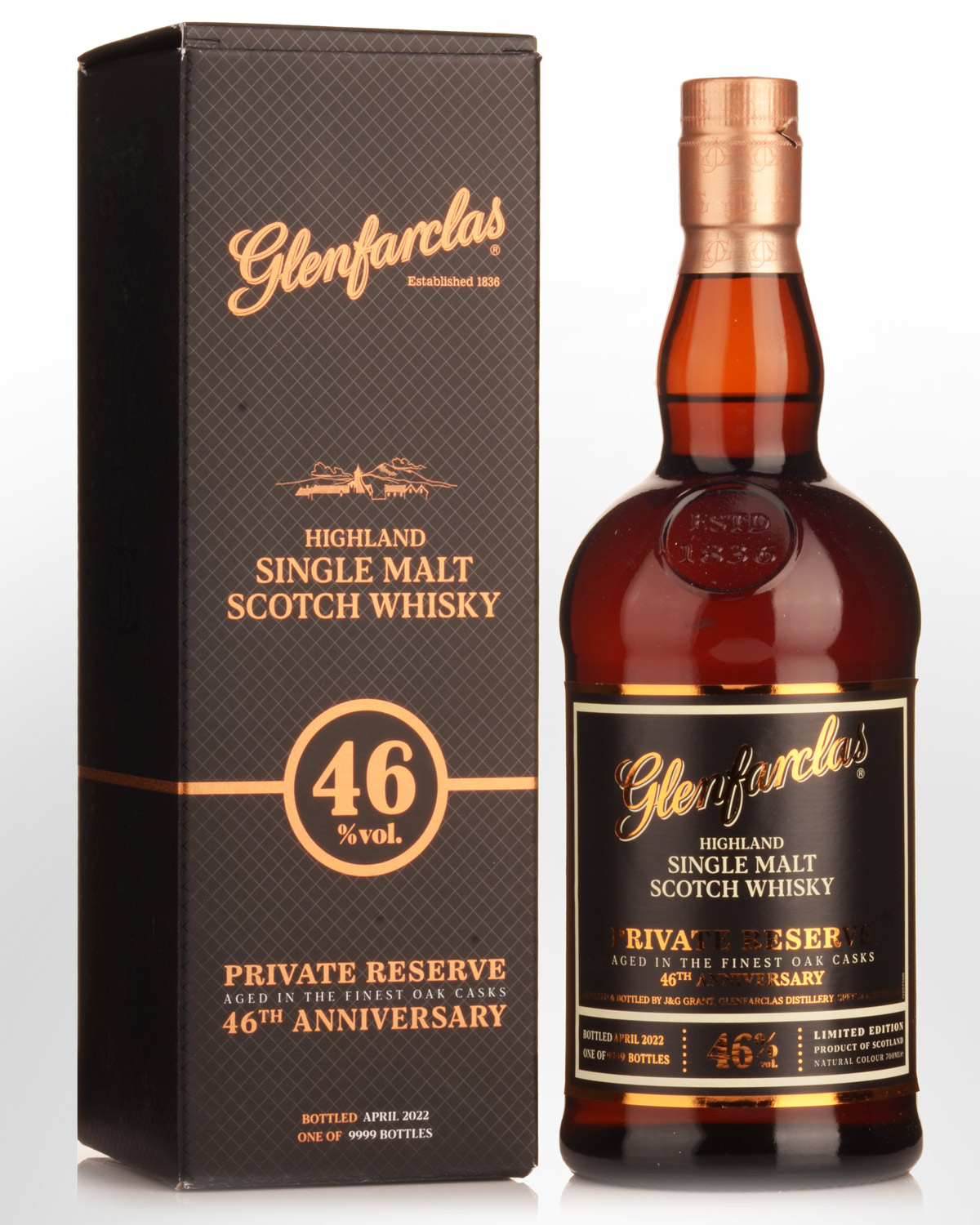 Glenfarclas Private Reserve 46th Anniversary Single Malt Scotch Whisky (700ml)