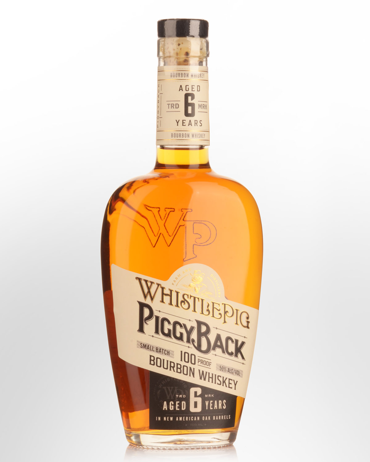 Whistle Pig PiggyBack 6 Year Old Bourbon Whiskey (700ml)