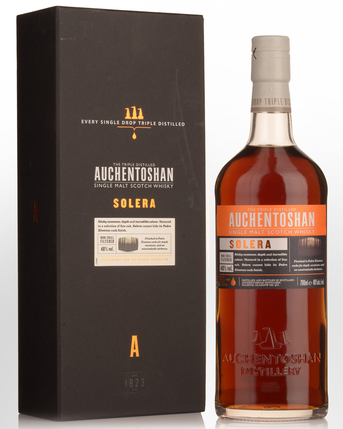 Auchentoshan Solera Single Malt Scotch Whisky (700ml)