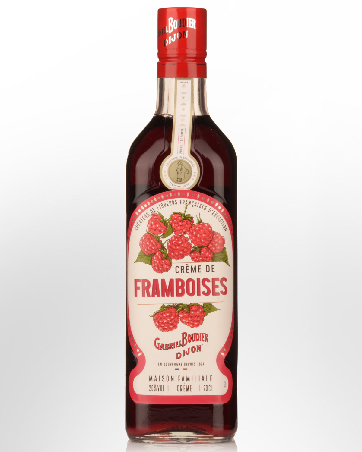 Gabriel Boudier Creme de Framboises (Raspberry) Liqueur (700ml)
