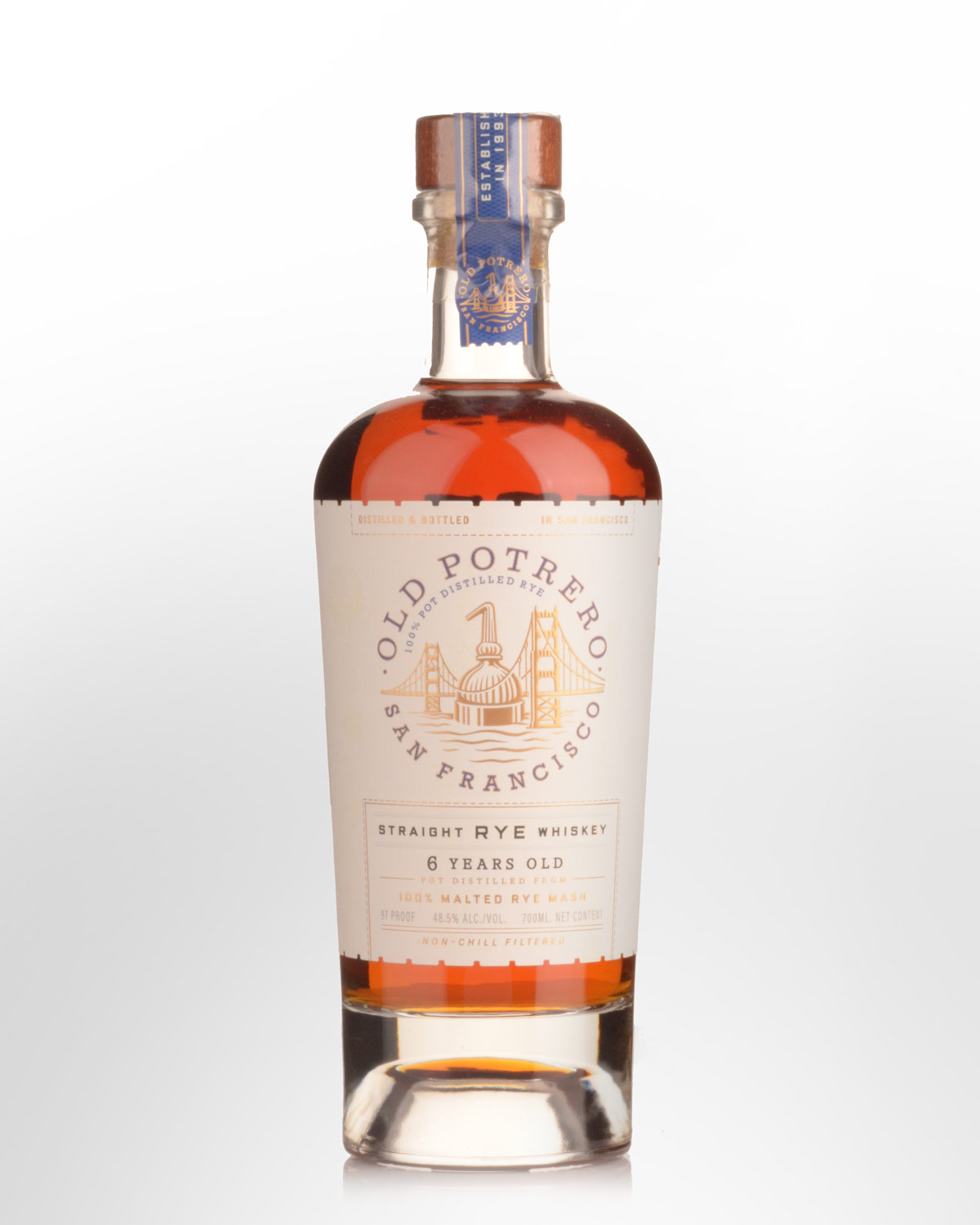 Old Potrero 6 Year Old Straight Rye Whiskey (700ml)