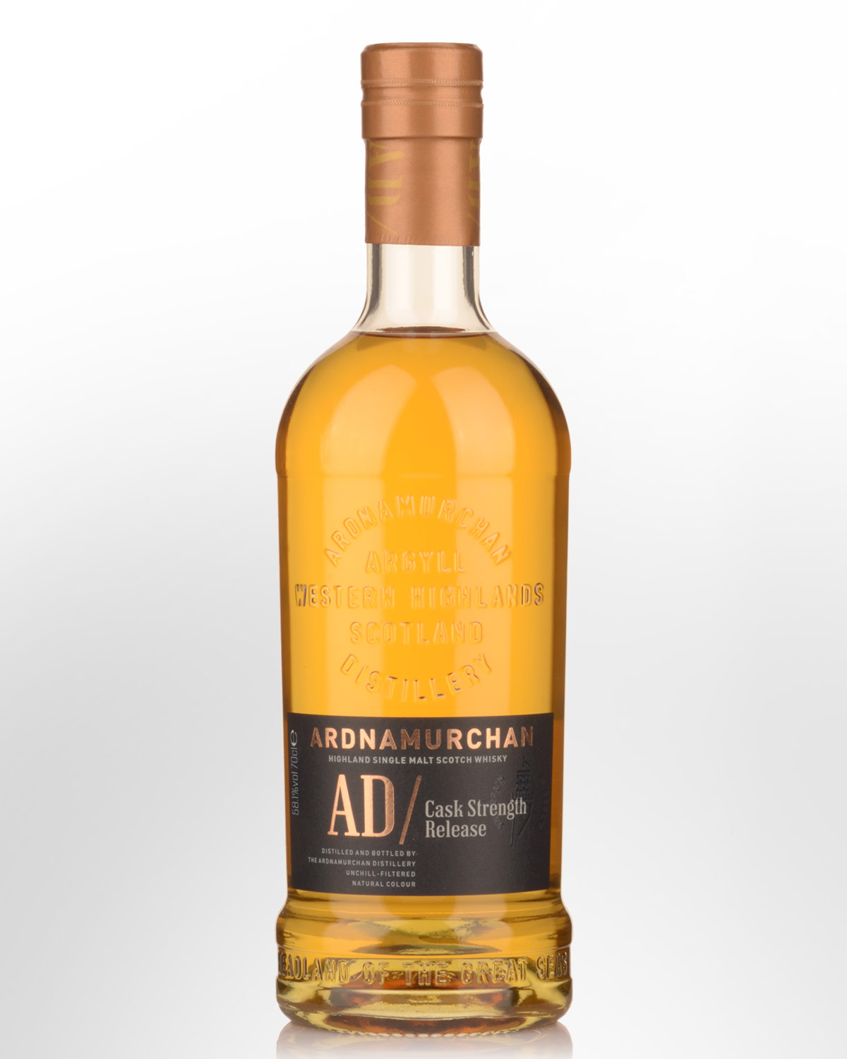 Ardnamurchan AD/ Cask Strength Single Malt Scotch Whisky (700ml)