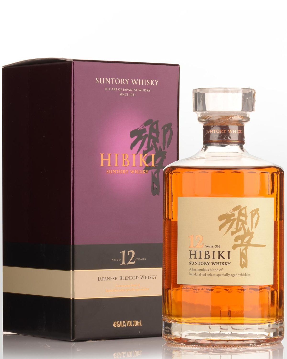 Suntory Hibiki 12 Year Old Blended Japanese Whisky (700ml) | Nicks