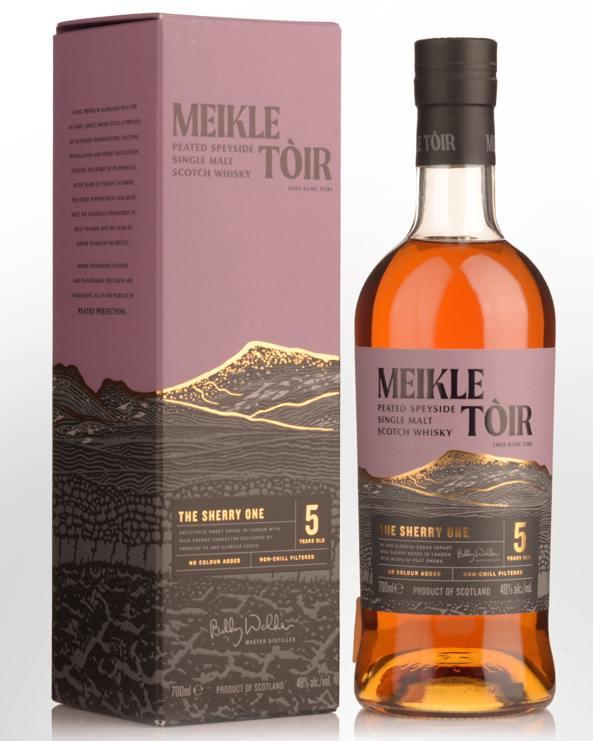Glenallachie Meikle Tòir The Sherry One 5 Year Old Single Malt Scotch Whisky (700ml)