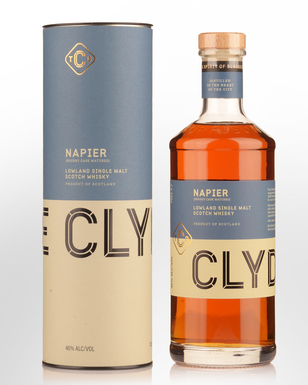 The Clydeside Distillery Napier Sherry Cask Matured Single Malt Scotch Whisky (700ml)
