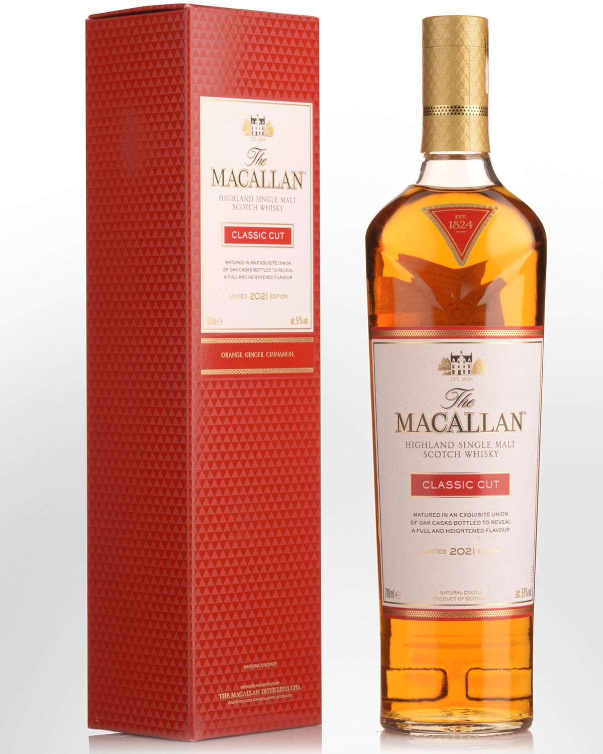 The Macallan Classic Cut 2021 Edition Cask Strength Single Malt Scotch Whisky (700ml)