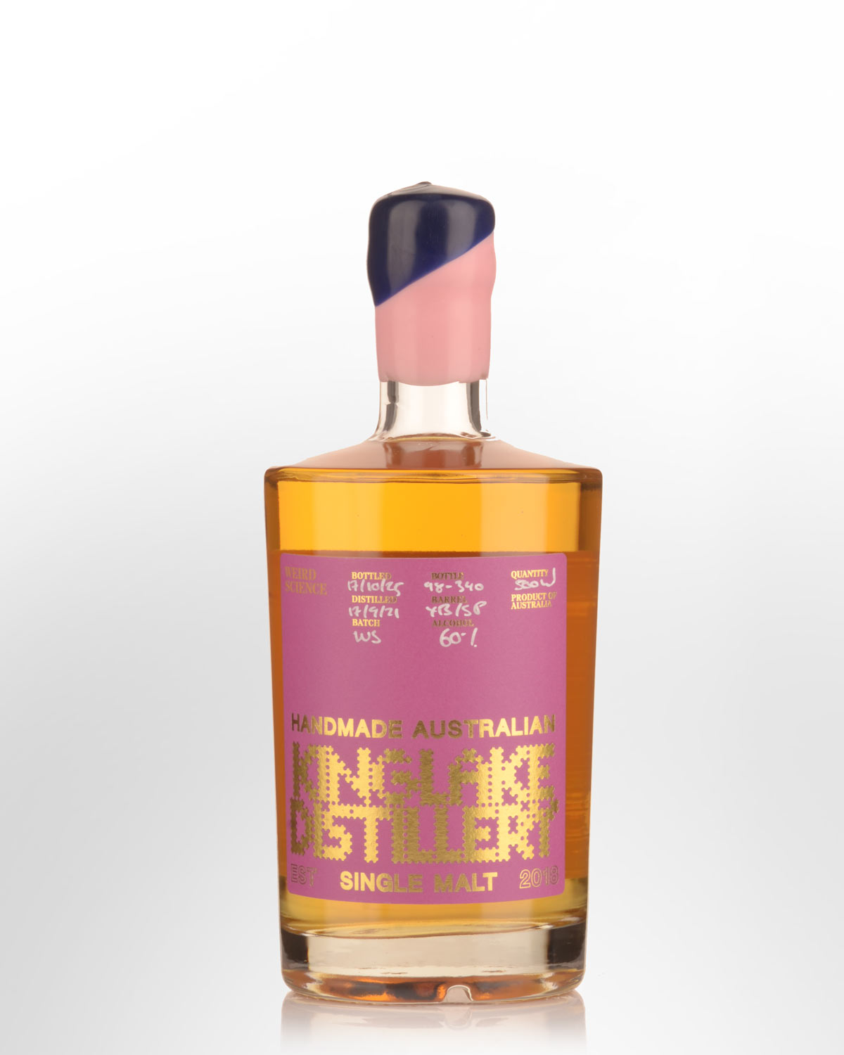 Kinglake Distillery Weird Science Cask Strength Single Malt Australian Whisky (500ml)