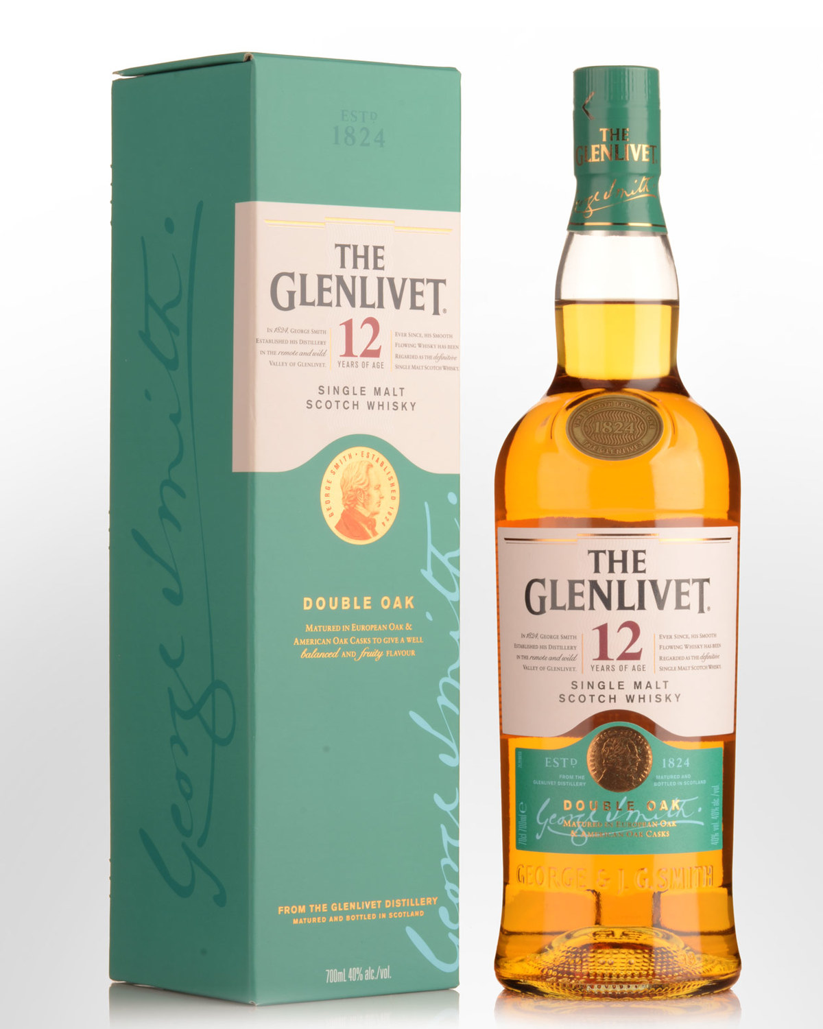 12 Year Old Single Malt Scotch Whisky - The Glenlivet