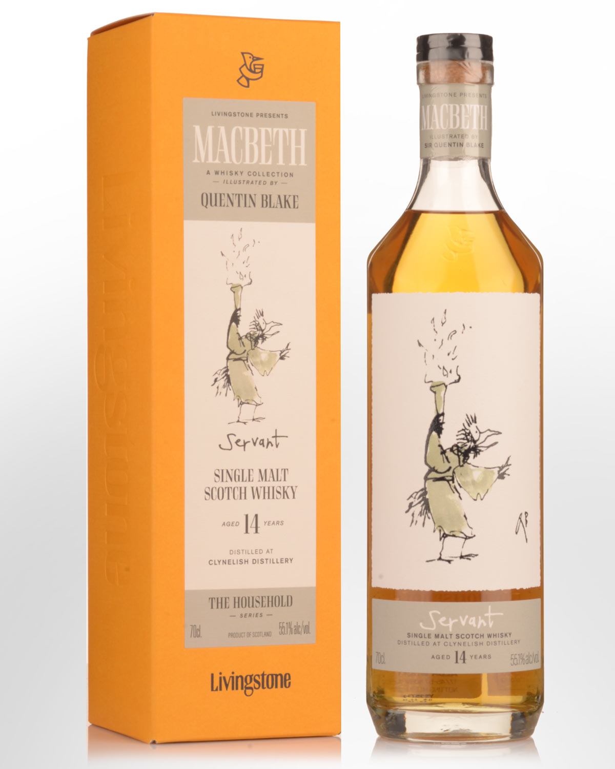 Elixir Distillers The MacBeth Collection Servant Clynelish 14 Year Old Cask Strength Single Malt Scotch Whisky (700ml)