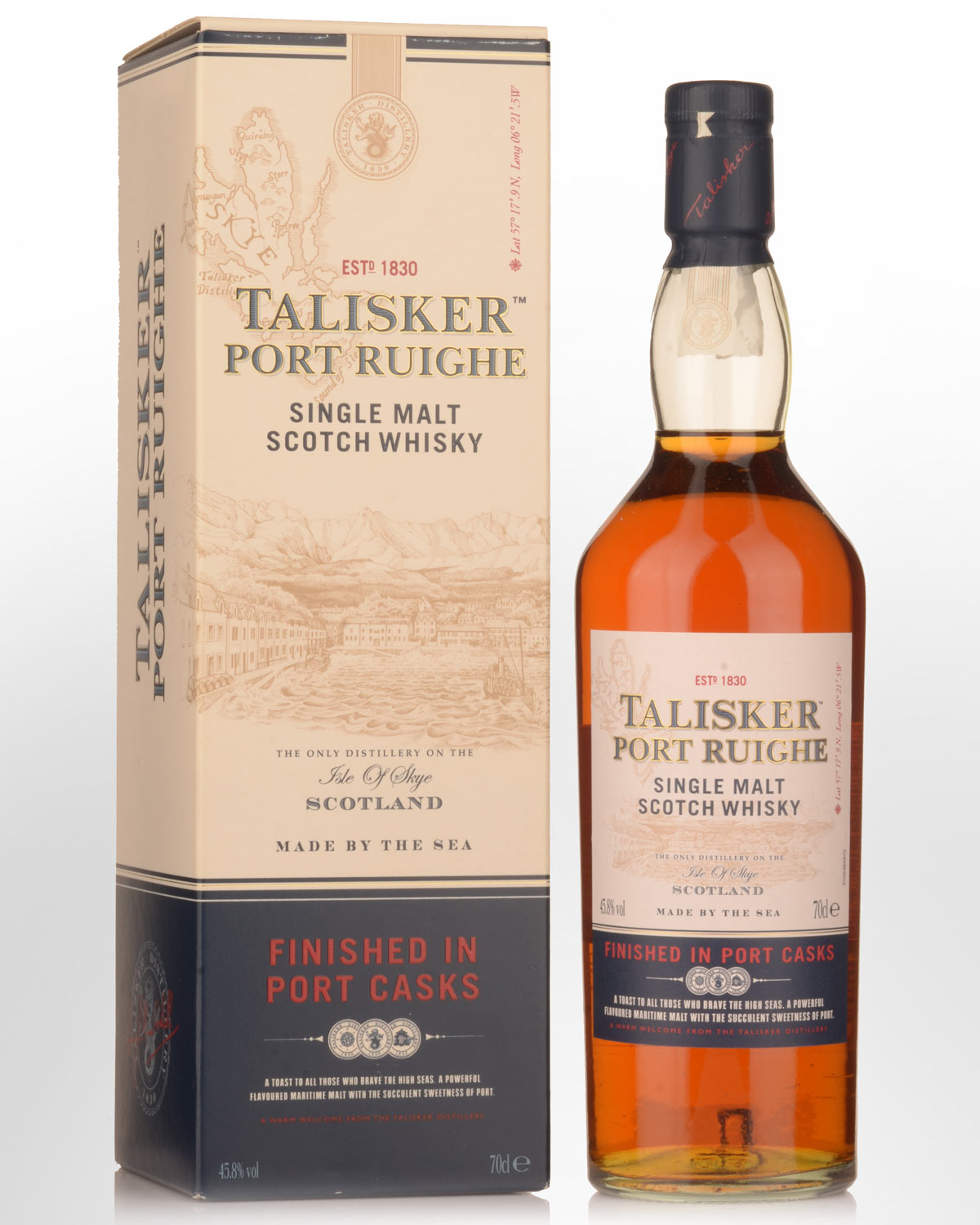 Talisker Port Ruighe (Port Finished) Single Malt Scotch Whisky (700ml) - Older Bottling