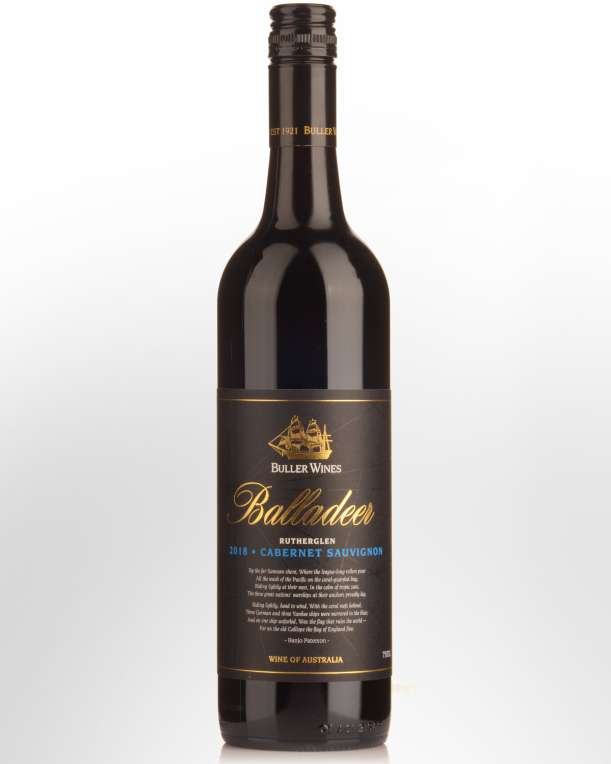 2018 Buller Wines Balladeer Cabernet Sauvignon