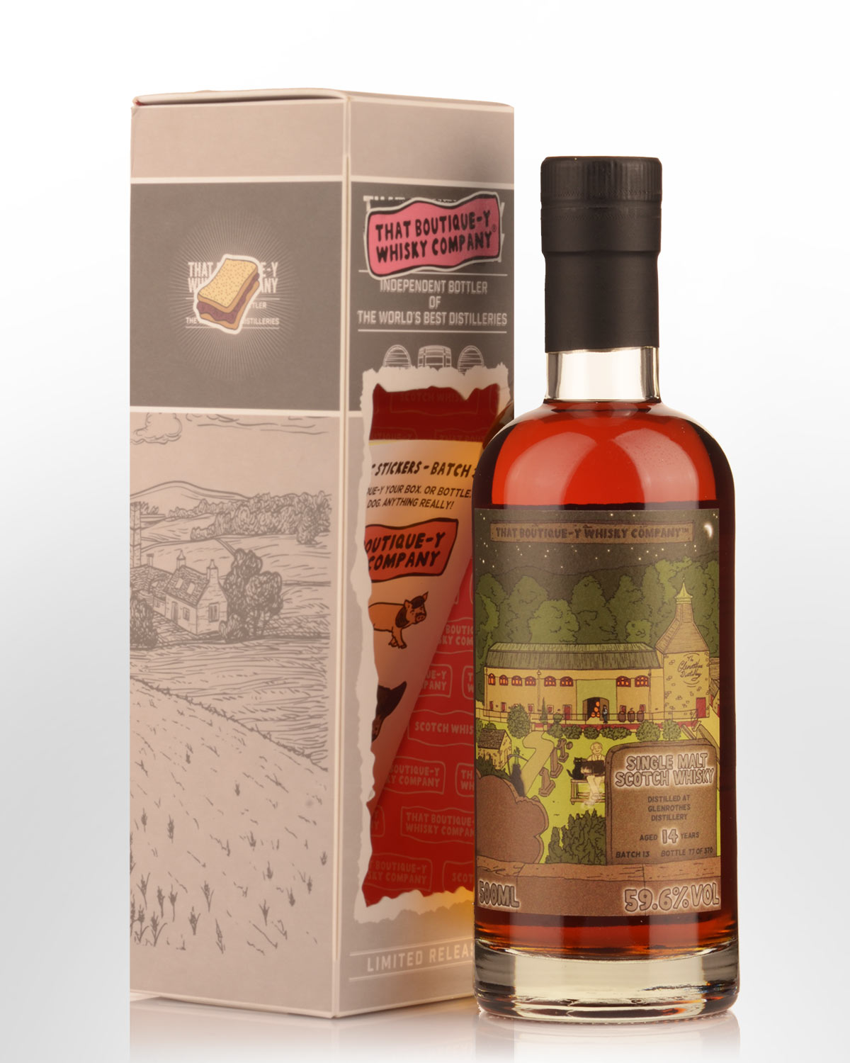 That Boutique-y Whisky Company Glenrothes 14 Year Old Single Malt Scotch Whisky (500ml) - Batch 13