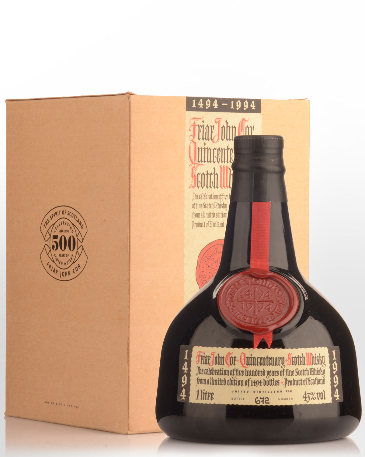 Johnnie Walker Friar John Cor Quincentenary Blended Scotch Whisky (1000ml)
