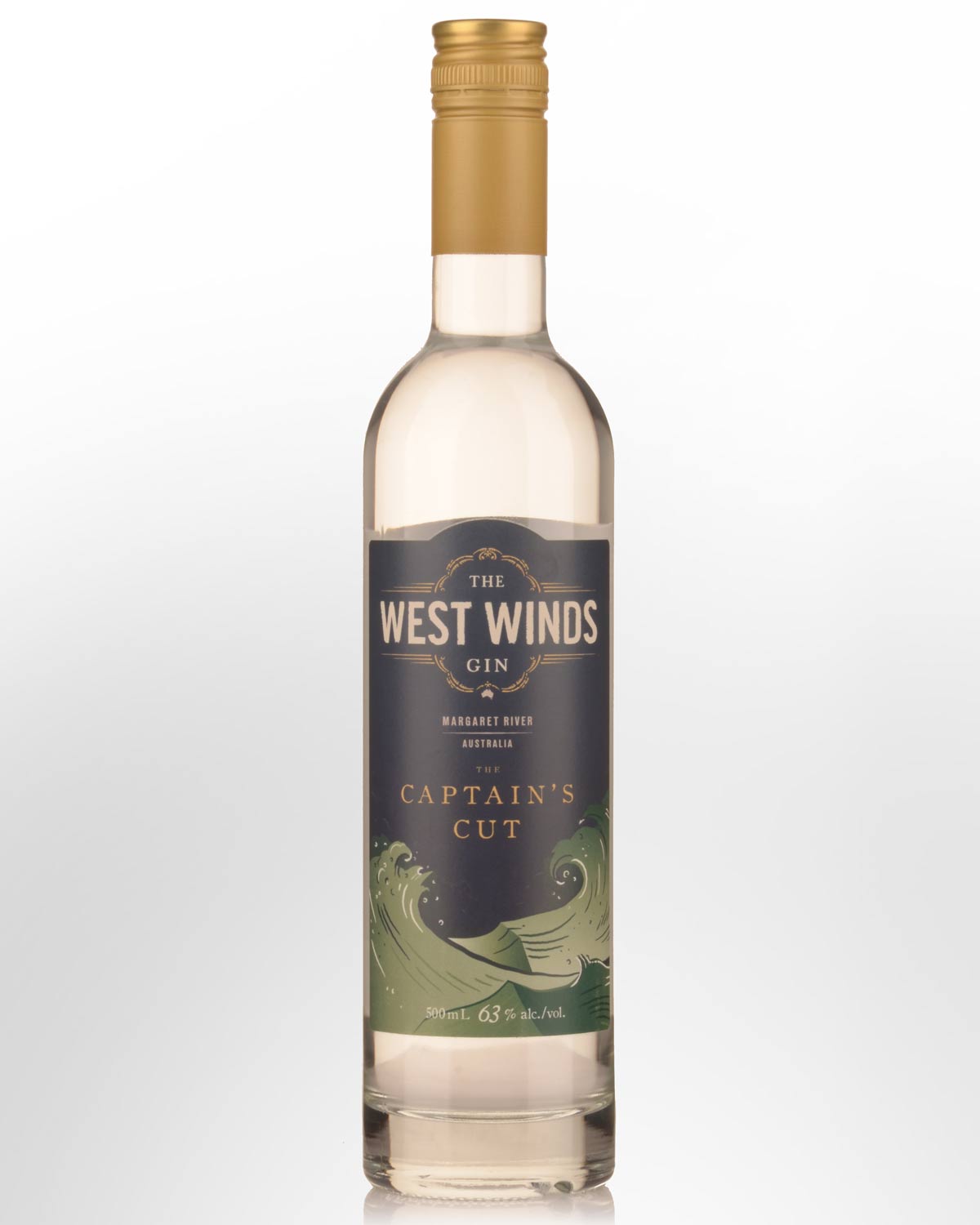 West Winds The Captain's Cut Navy Strength Gin (500ml)
