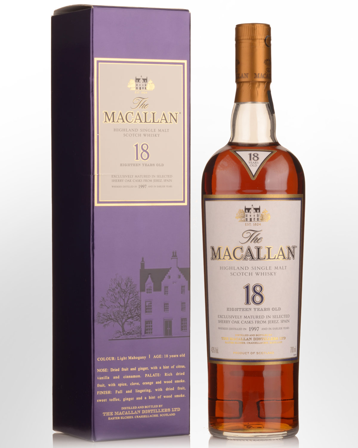 Buy Macallan 18 Year Old Sherry Oak Cask 