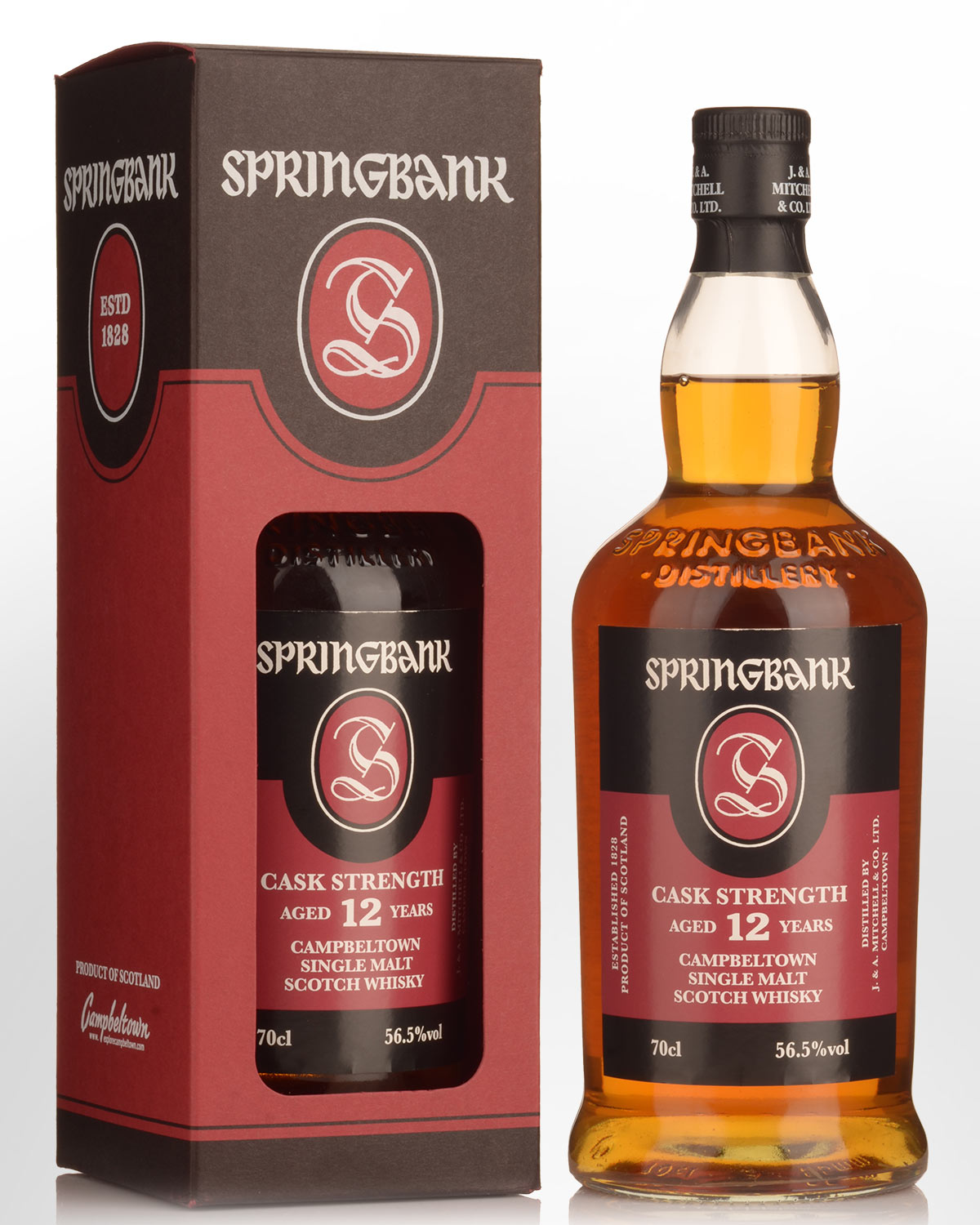Springbank 12 Year Old Cask Strength Single Malt Scotch Whisky (700ml) - 15th Release
